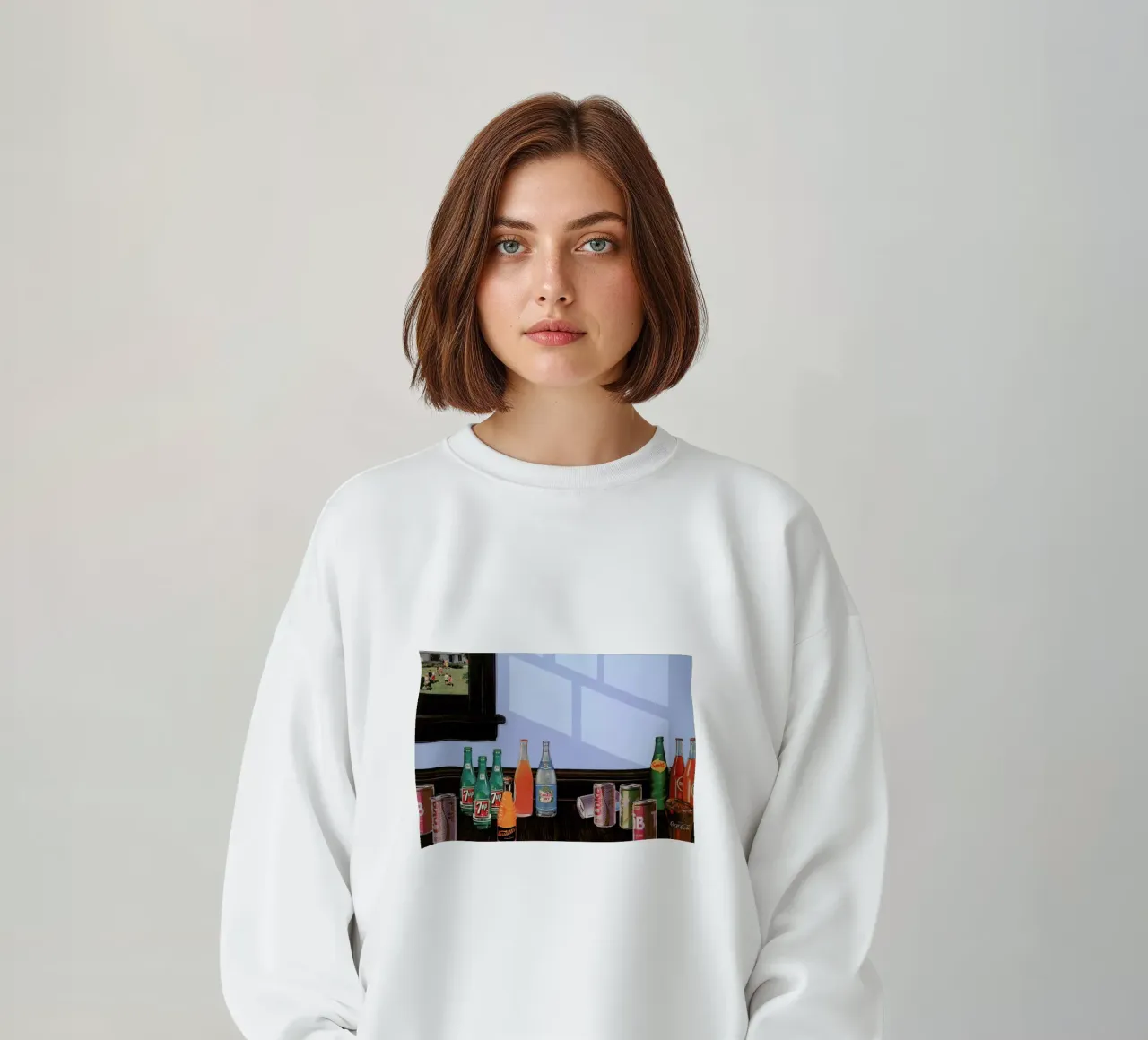 pop sweatshirt van Doug Smock
