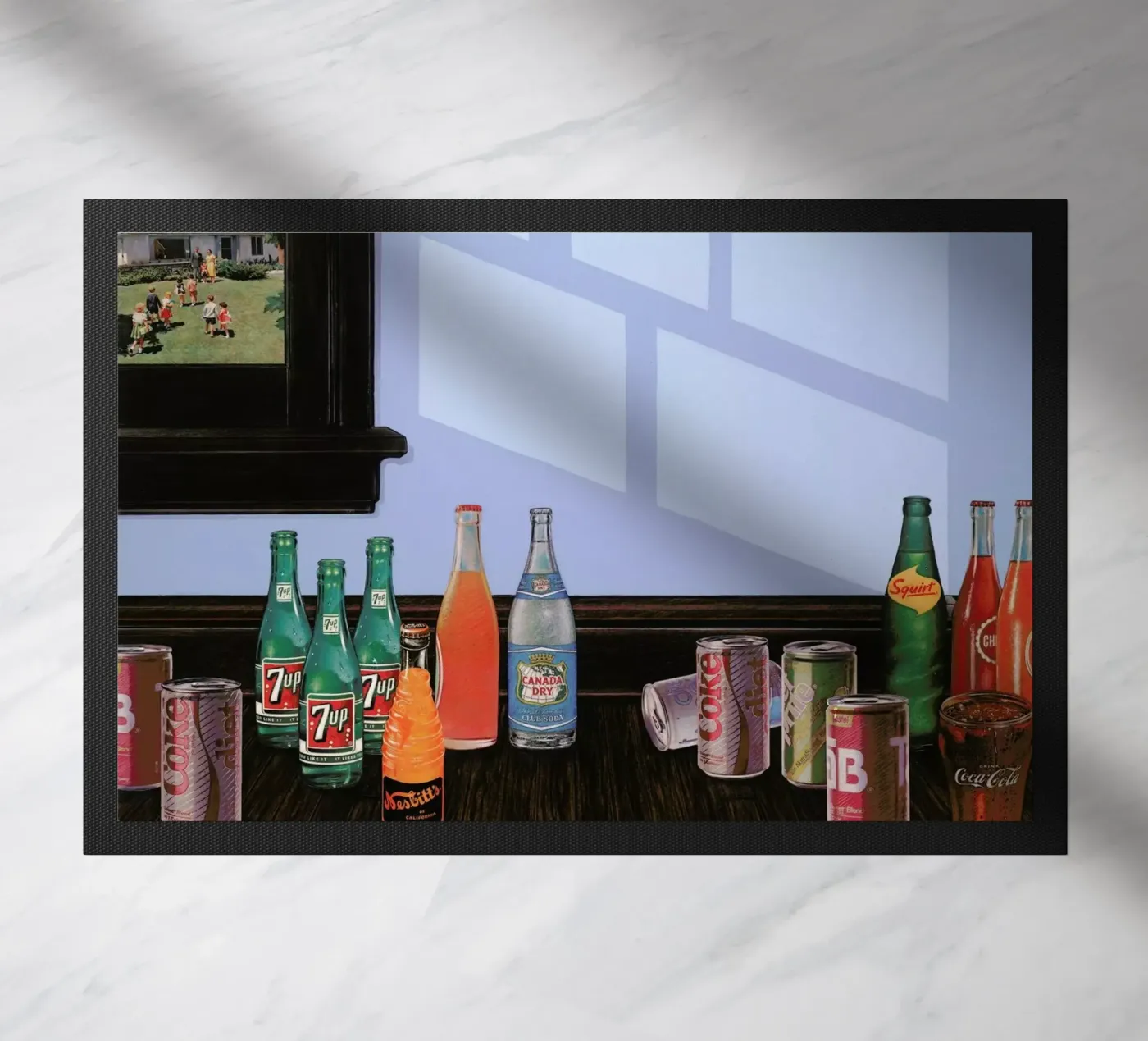 pop deurmat van Doug Smock