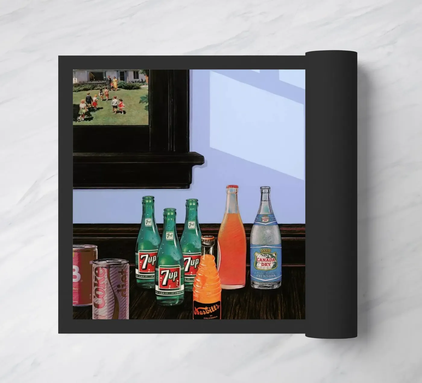 pop deurmat van Doug Smock