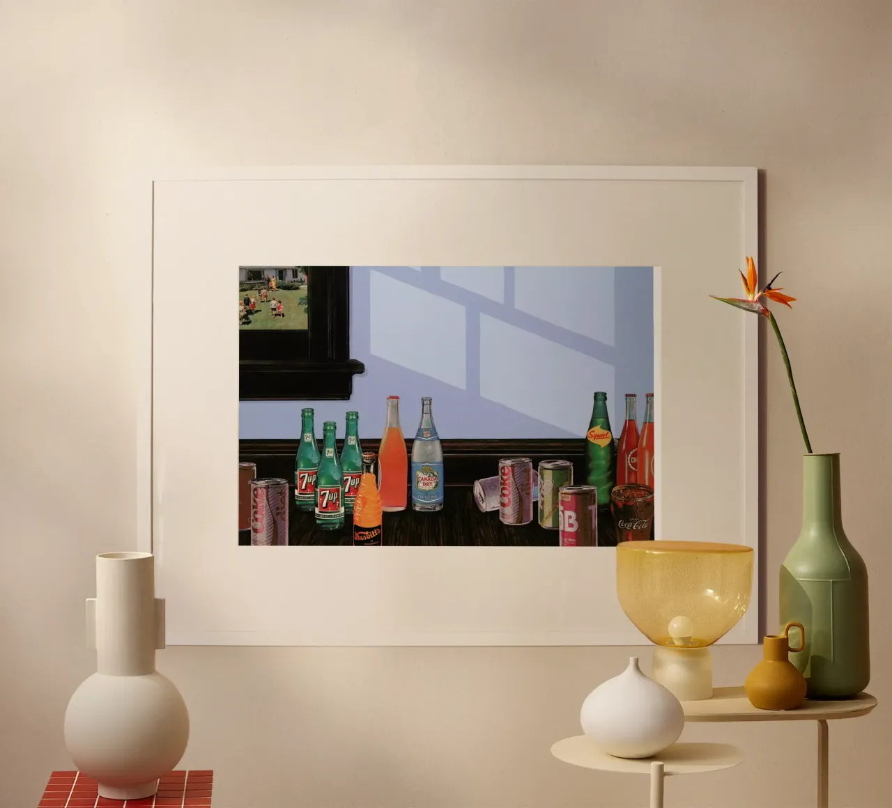pop poster con telaio in legno da Doug Smock