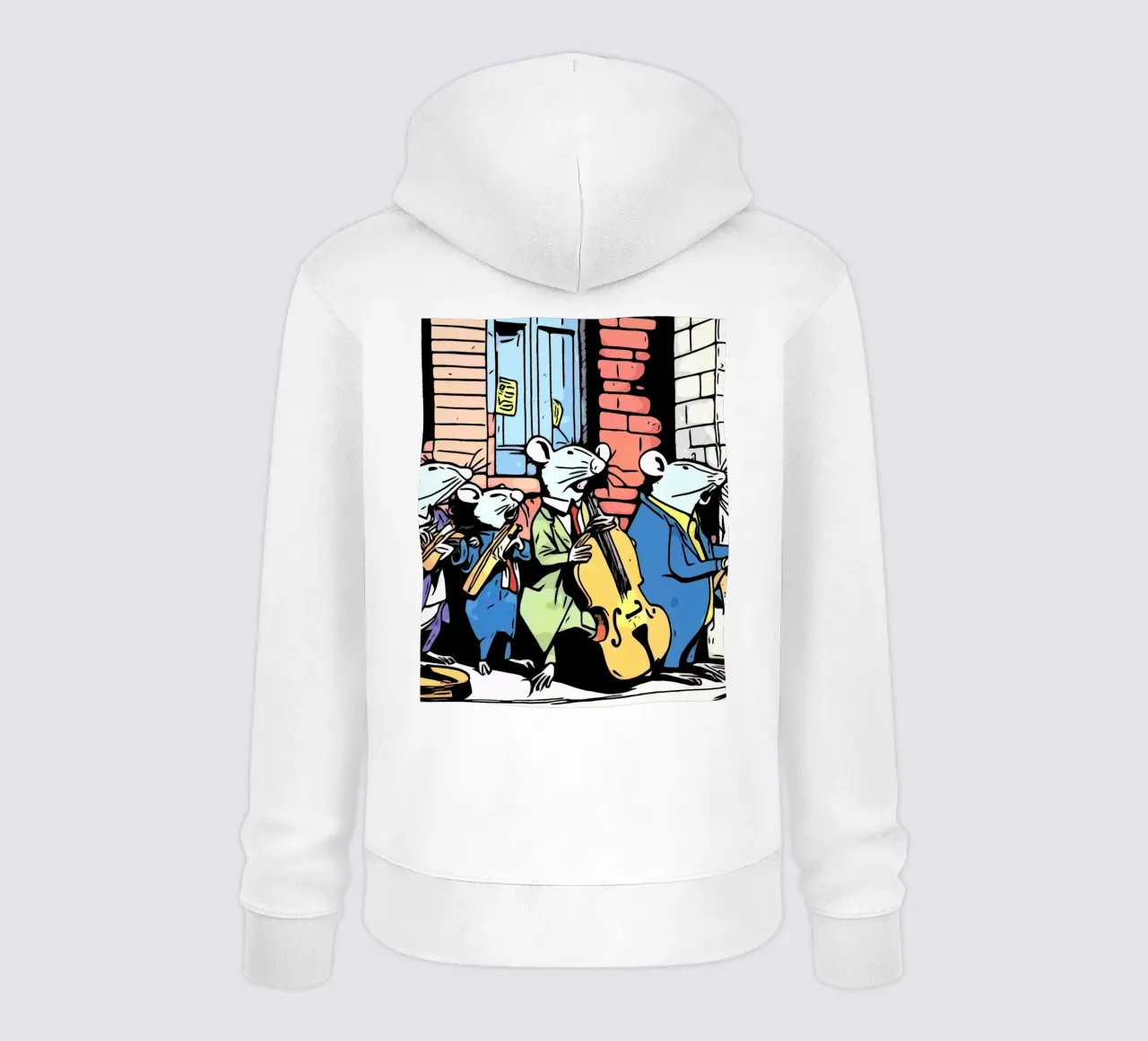 Animali Pop Art #9 felpa con cappuccio da ZAMART - PopArt