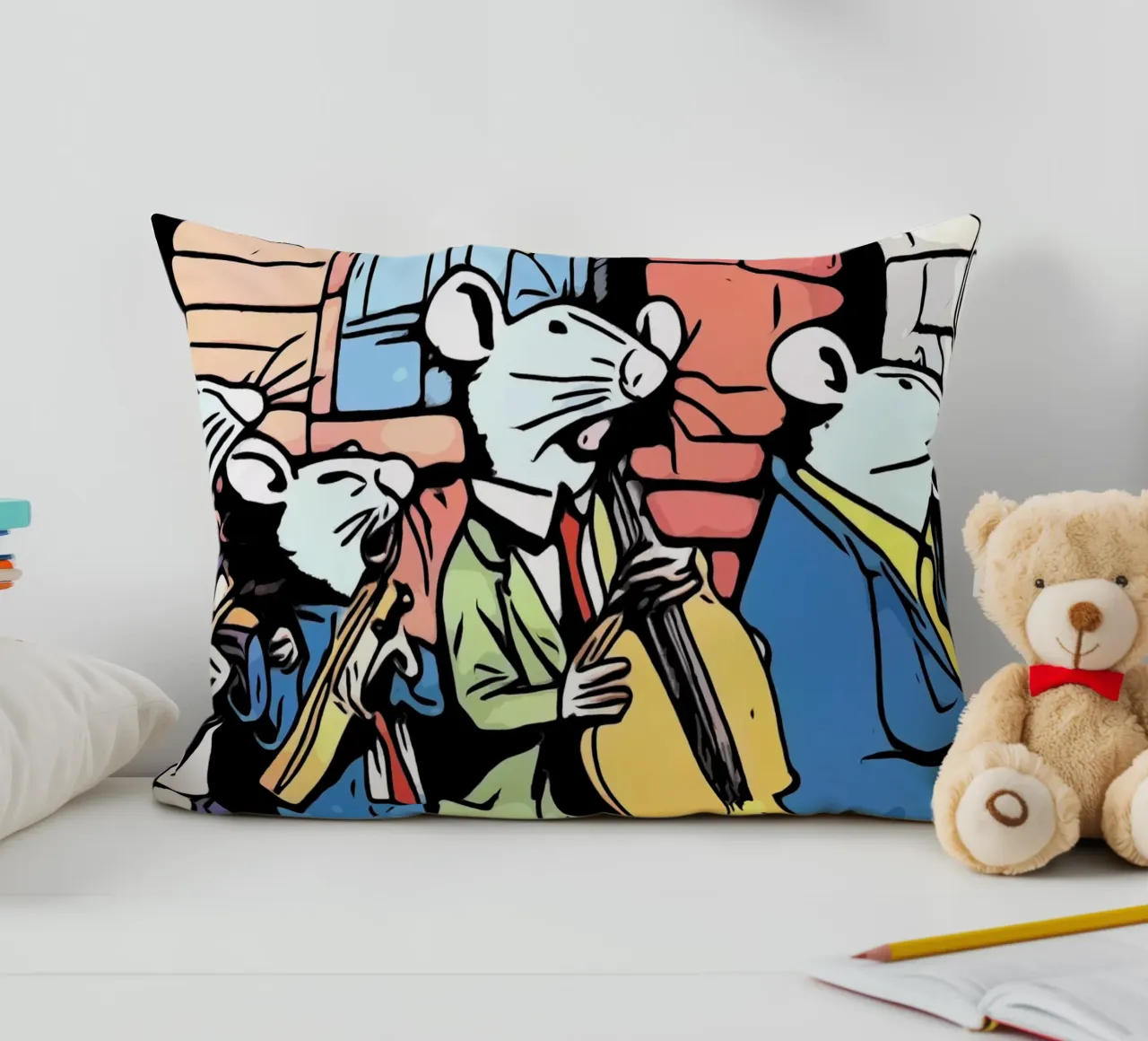 Animali Pop Art #9 cuscino da ZAMART - PopArt