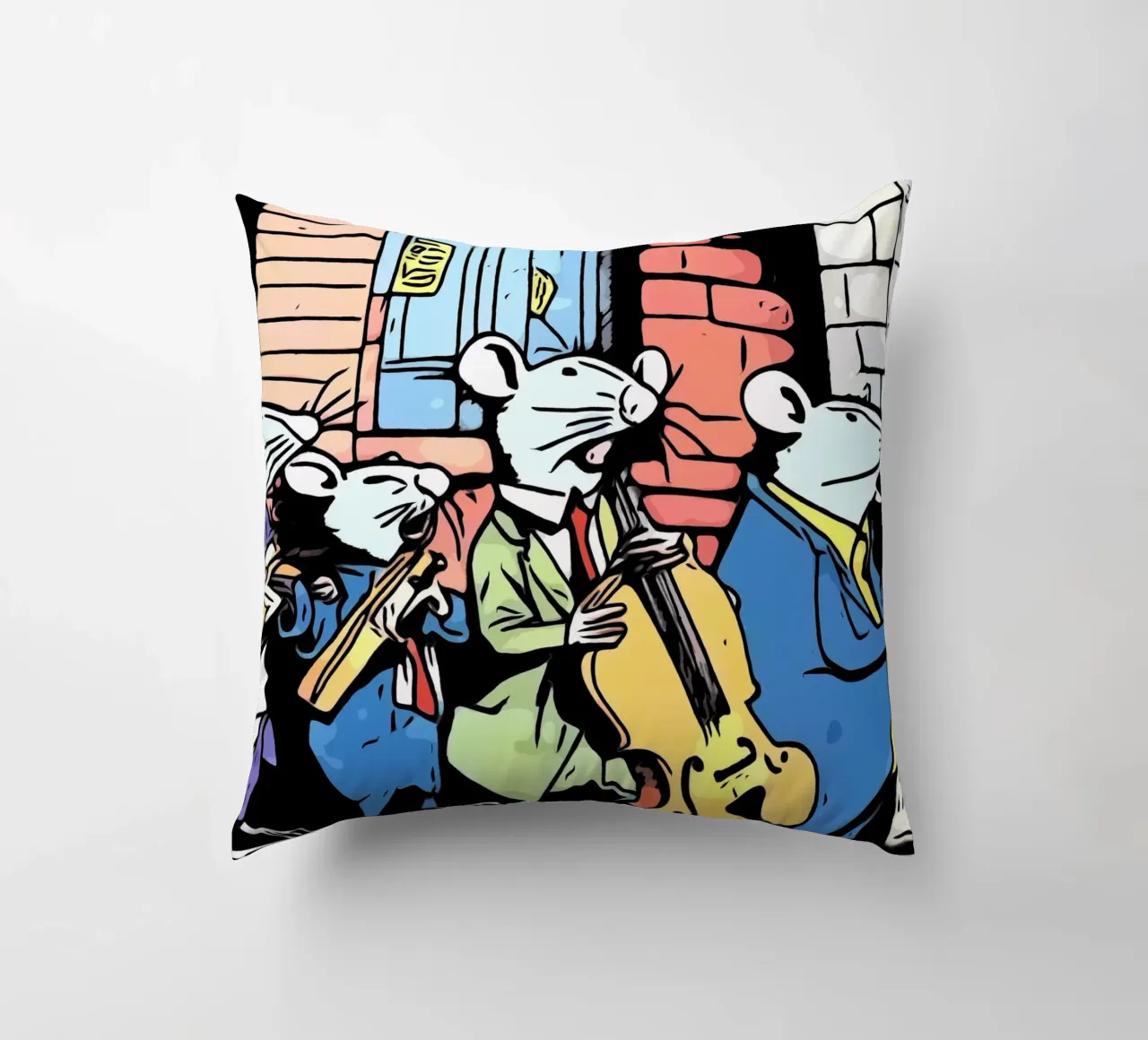 Animali Pop Art #9 cuscino da ZAMART - PopArt