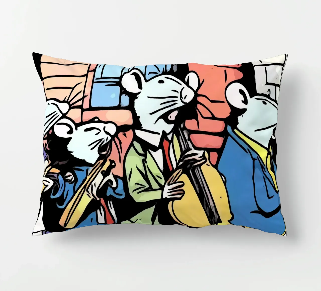 Animali Pop Art #9 cuscino da ZAMART - PopArt