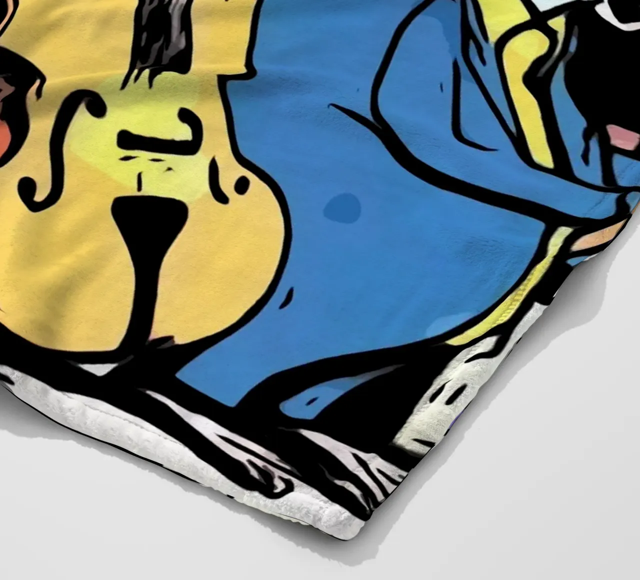 Animali Pop Art #9 coperta in pile da ZAMART - PopArt