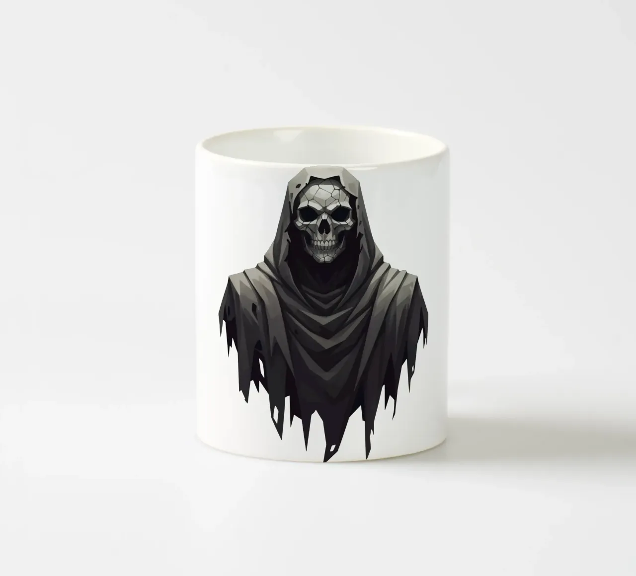 L'eterno mietitore Lowpoly tazza in ceramica da Low Profile