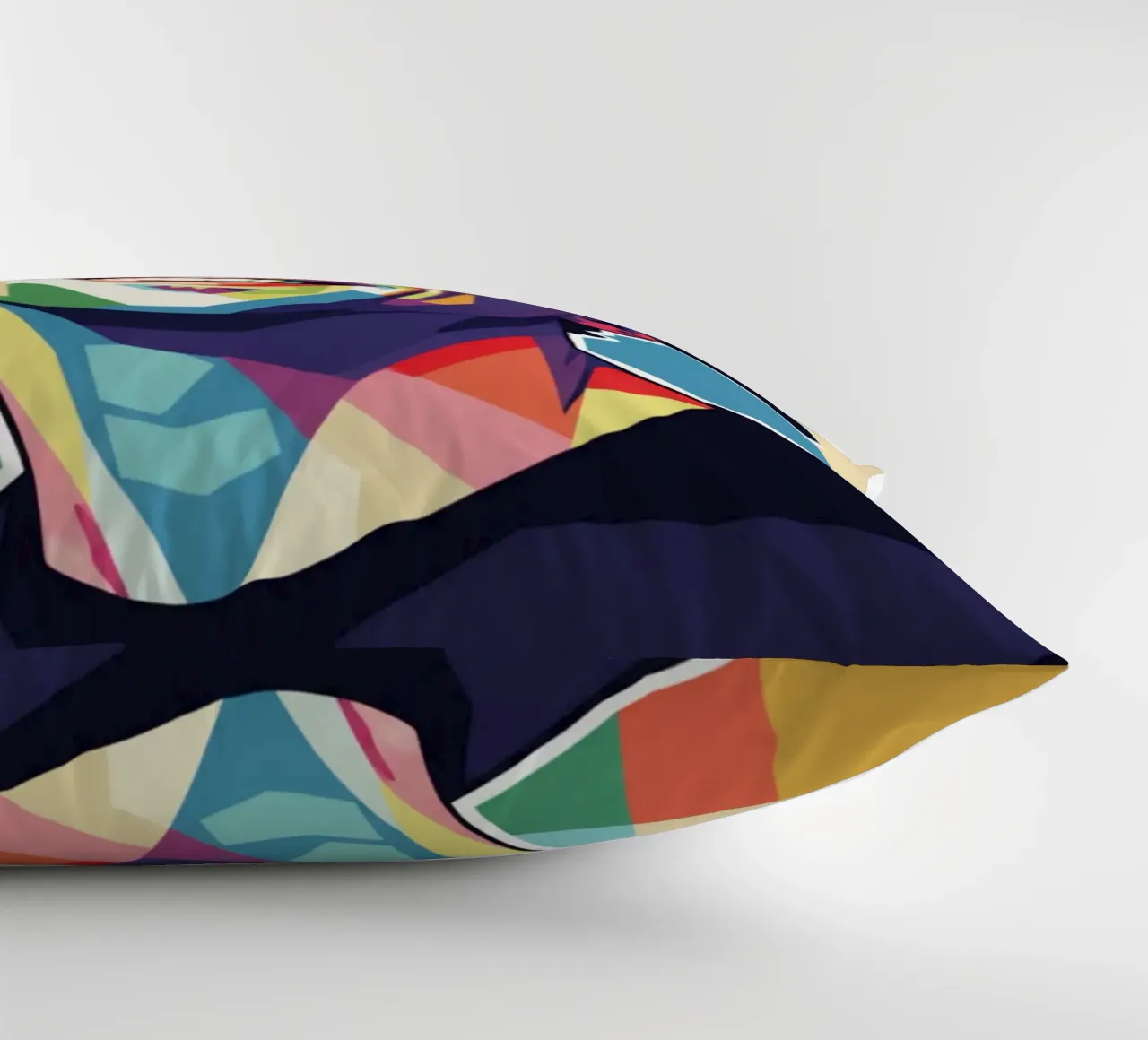 Ritratto pop art di Jason Mraz cuscino da Hantamrata