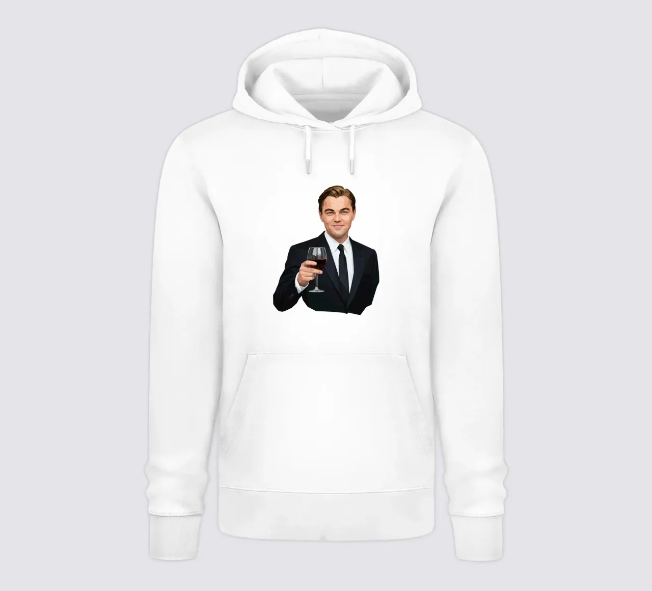 Leonardo dicaprio Lowpoly felpa con cappuccio da Low Profile