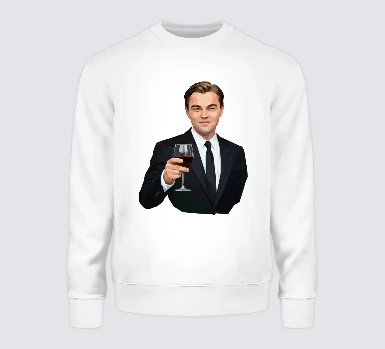 Leonardo dicaprio Lowpoly felpa da Low Profile