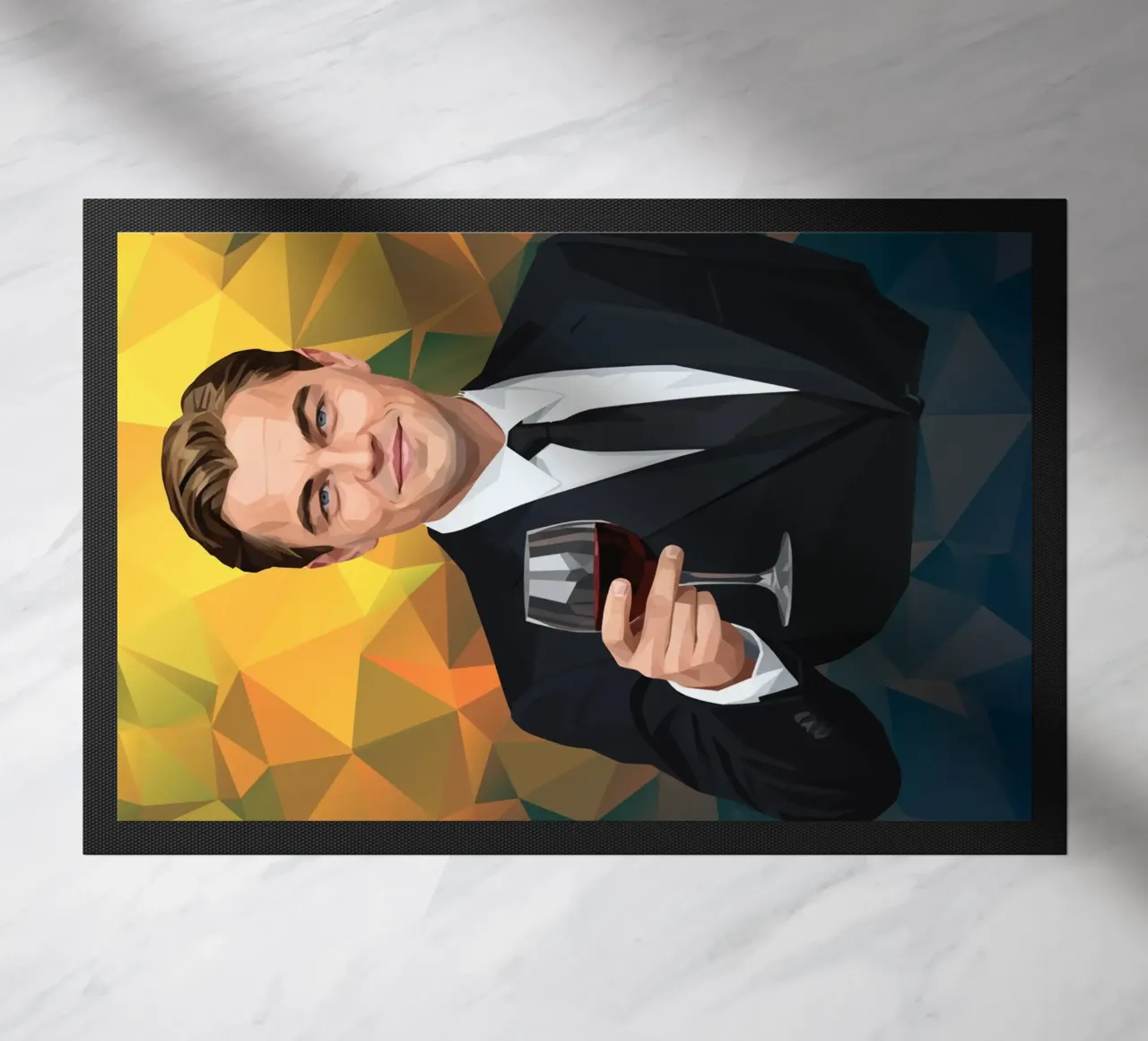 Leonardo dicaprio Lowpoly zerbino da Low Profile