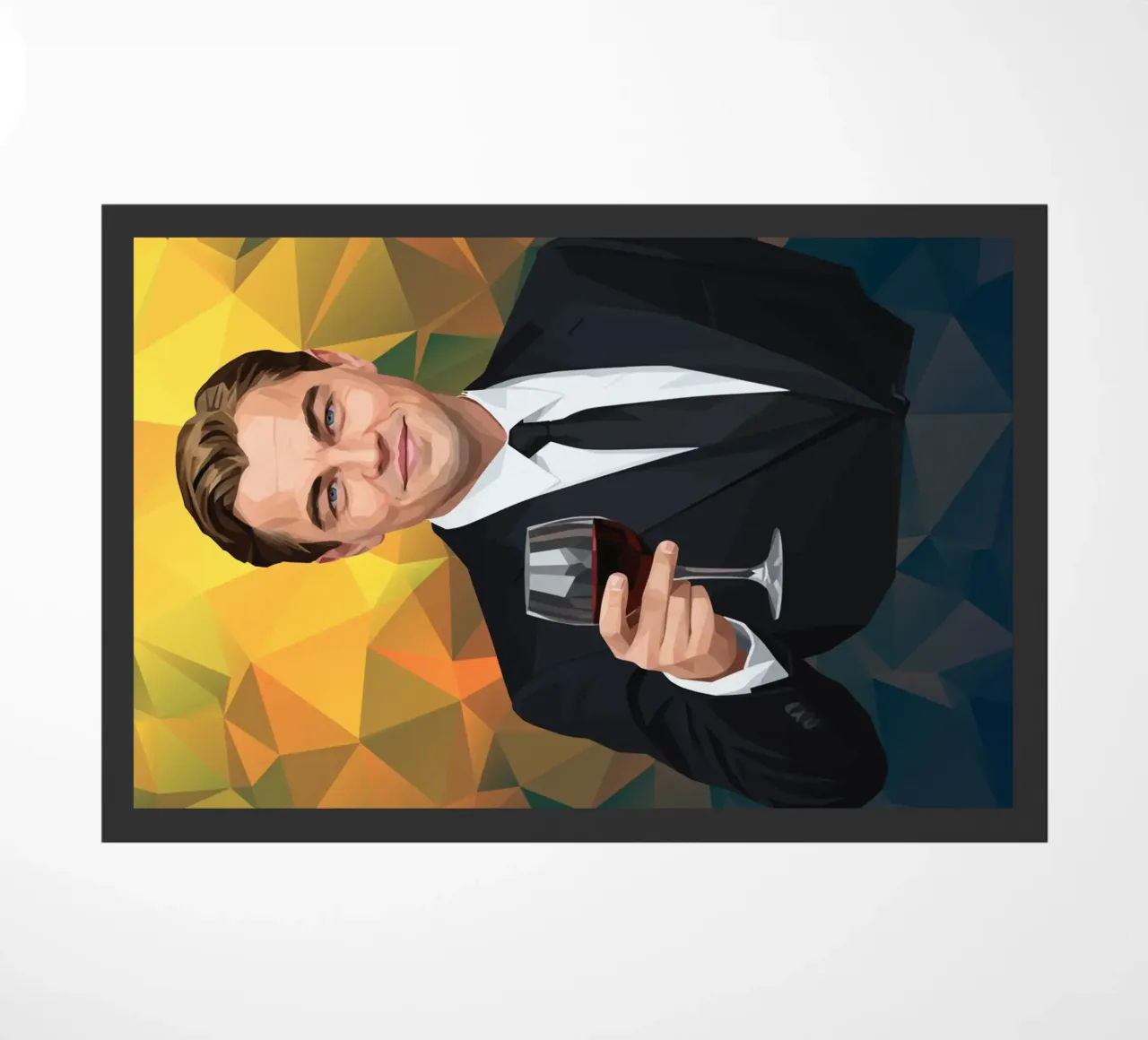 Leonardo dicaprio Lowpoly zerbino da Low Profile