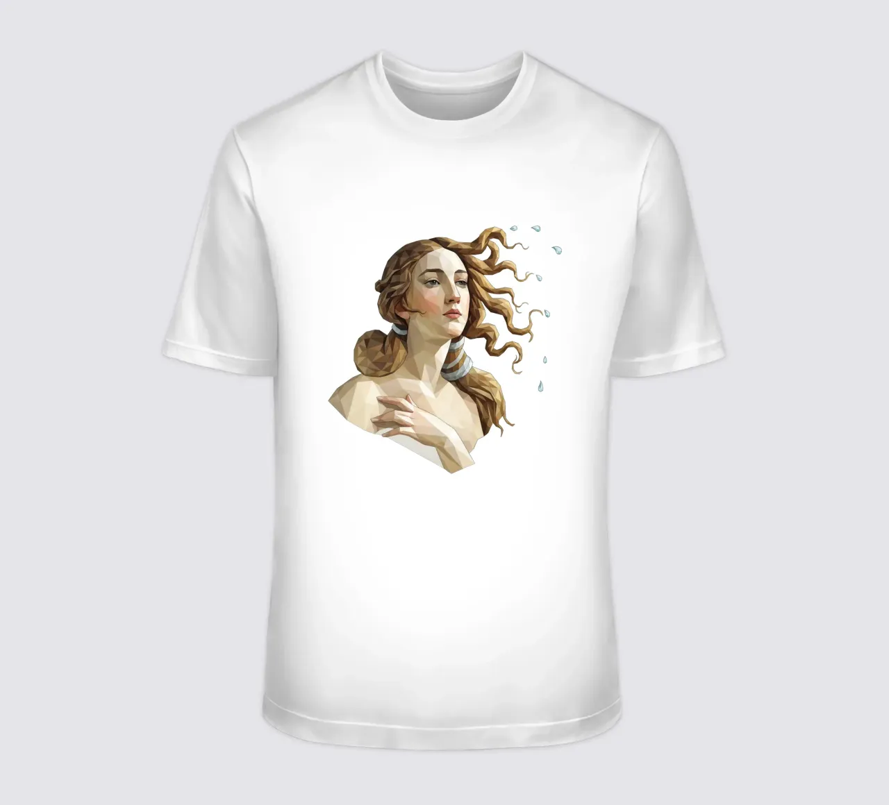 Venus getta i capelli Lowpoly t-shirt da Low Profile