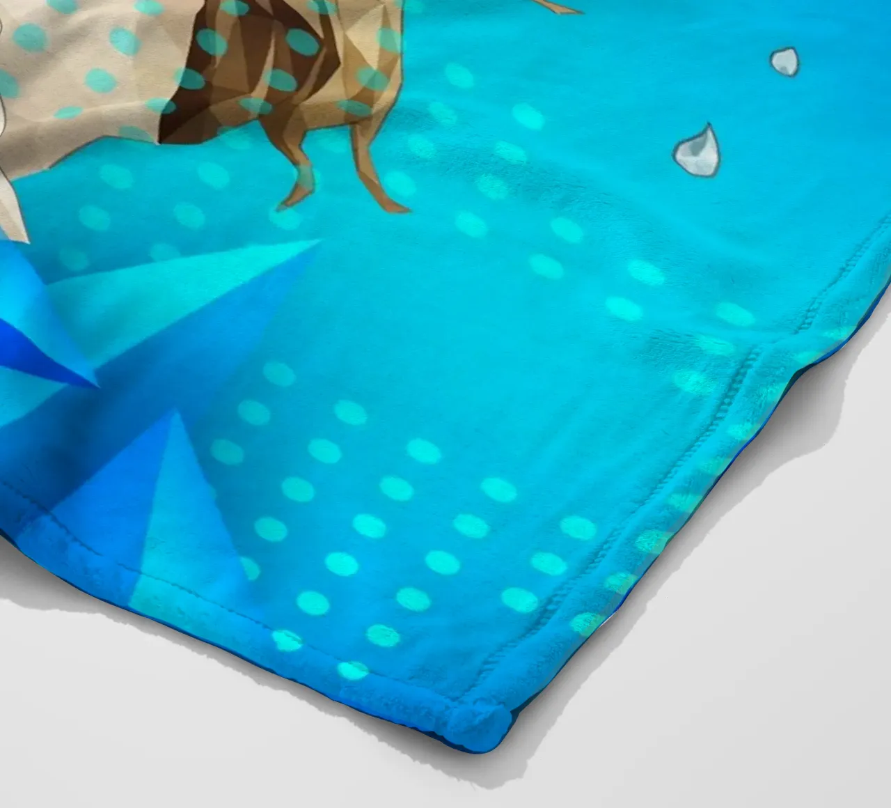 Venus getta i capelli Lowpoly coperta in pile da Low Profile