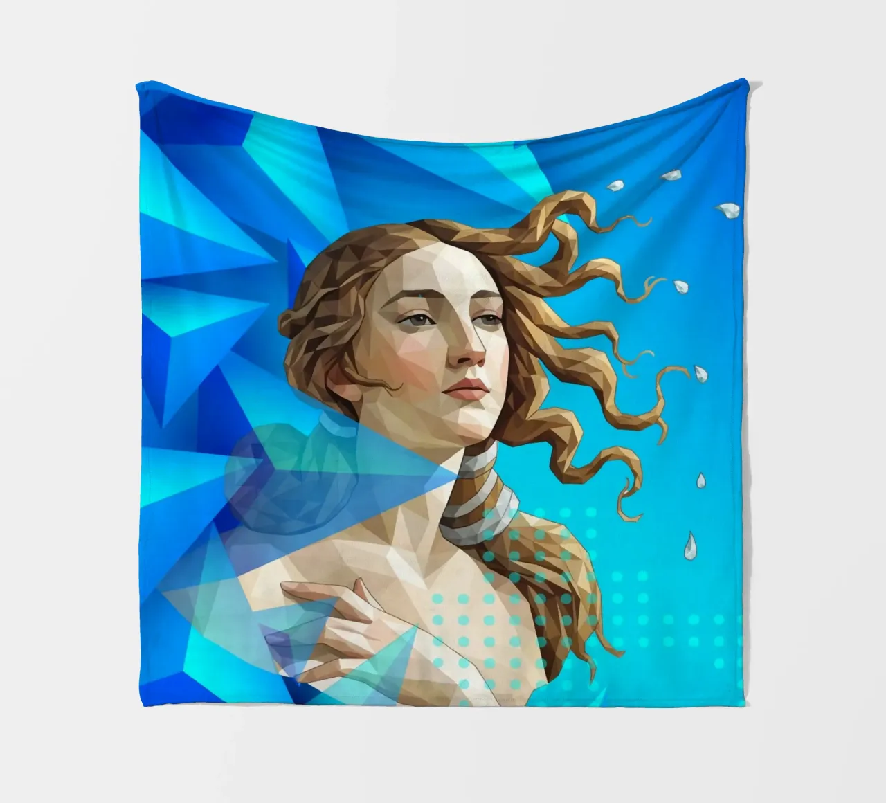 Venus getta i capelli Lowpoly coperta in pile da Low Profile