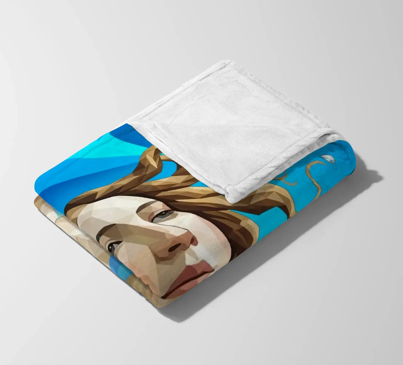 Venus getta i capelli Lowpoly coperta in pile da Low Profile