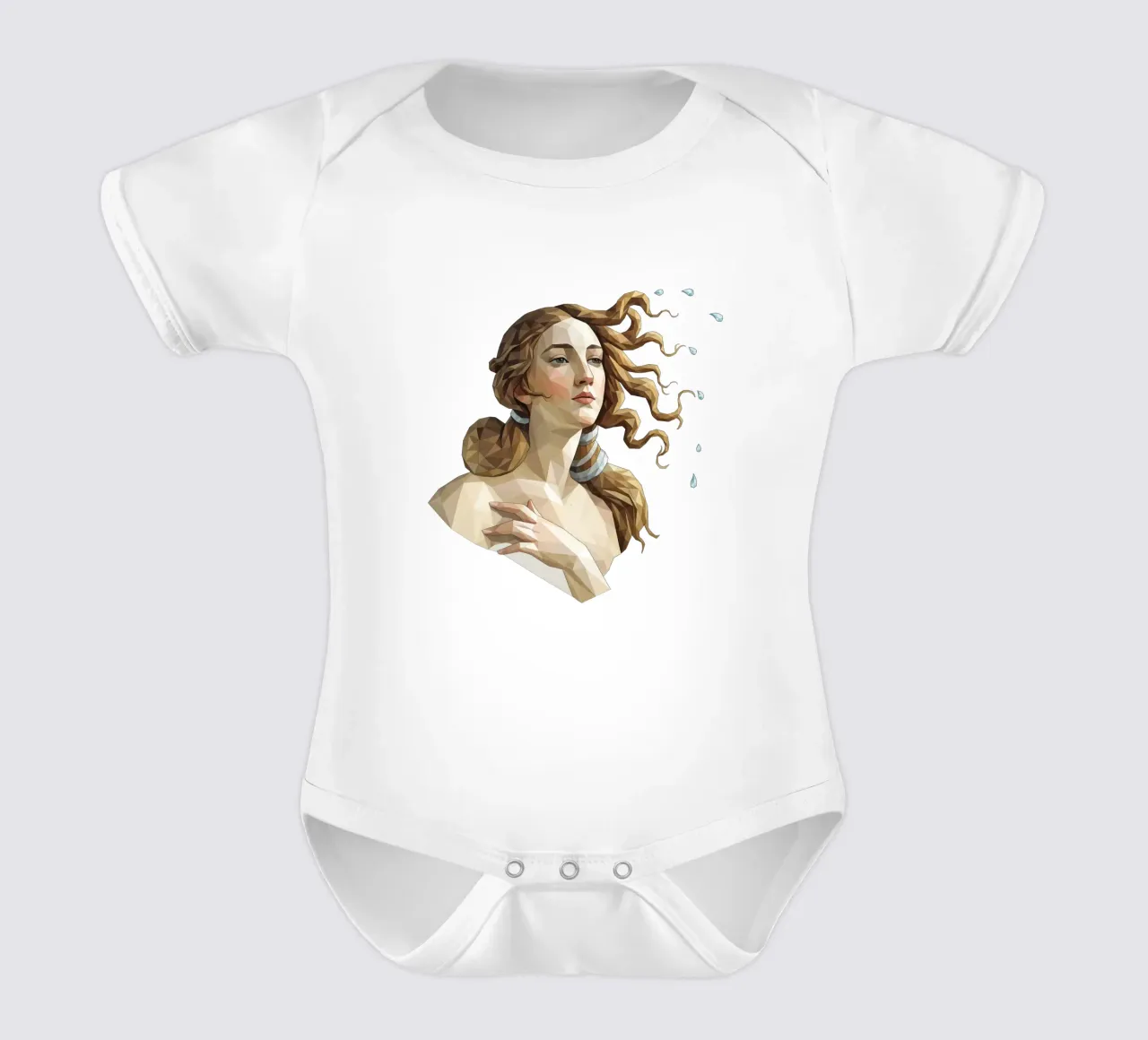 Venus getta i capelli Lowpoly body neonato maniche corte da Low Profile
