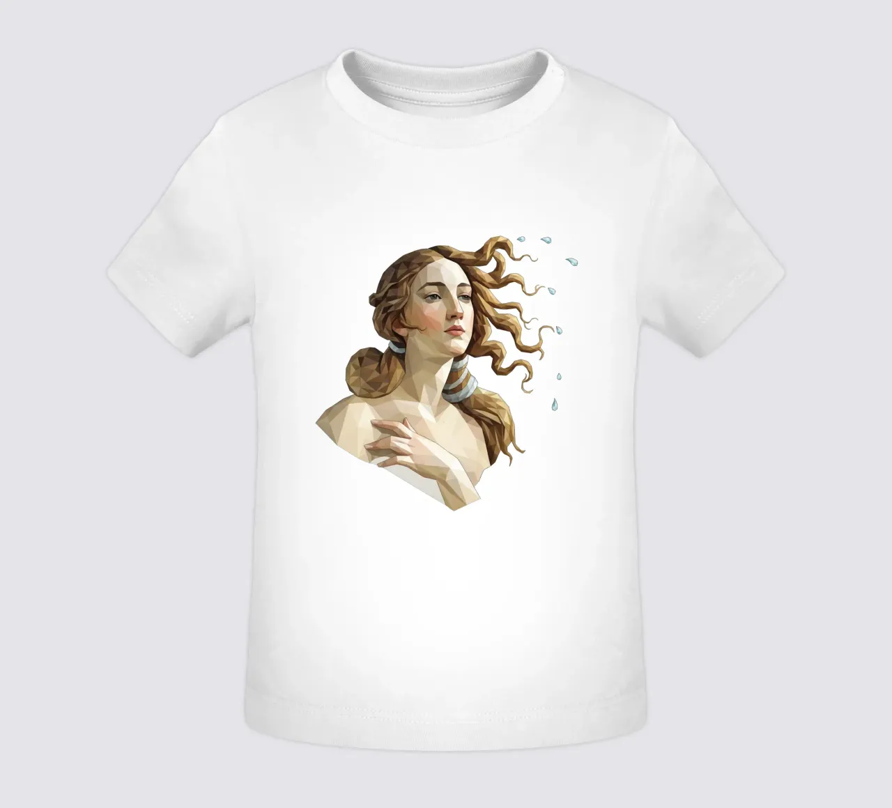 Venus getta i capelli Lowpoly maglietta neonato da Low Profile
