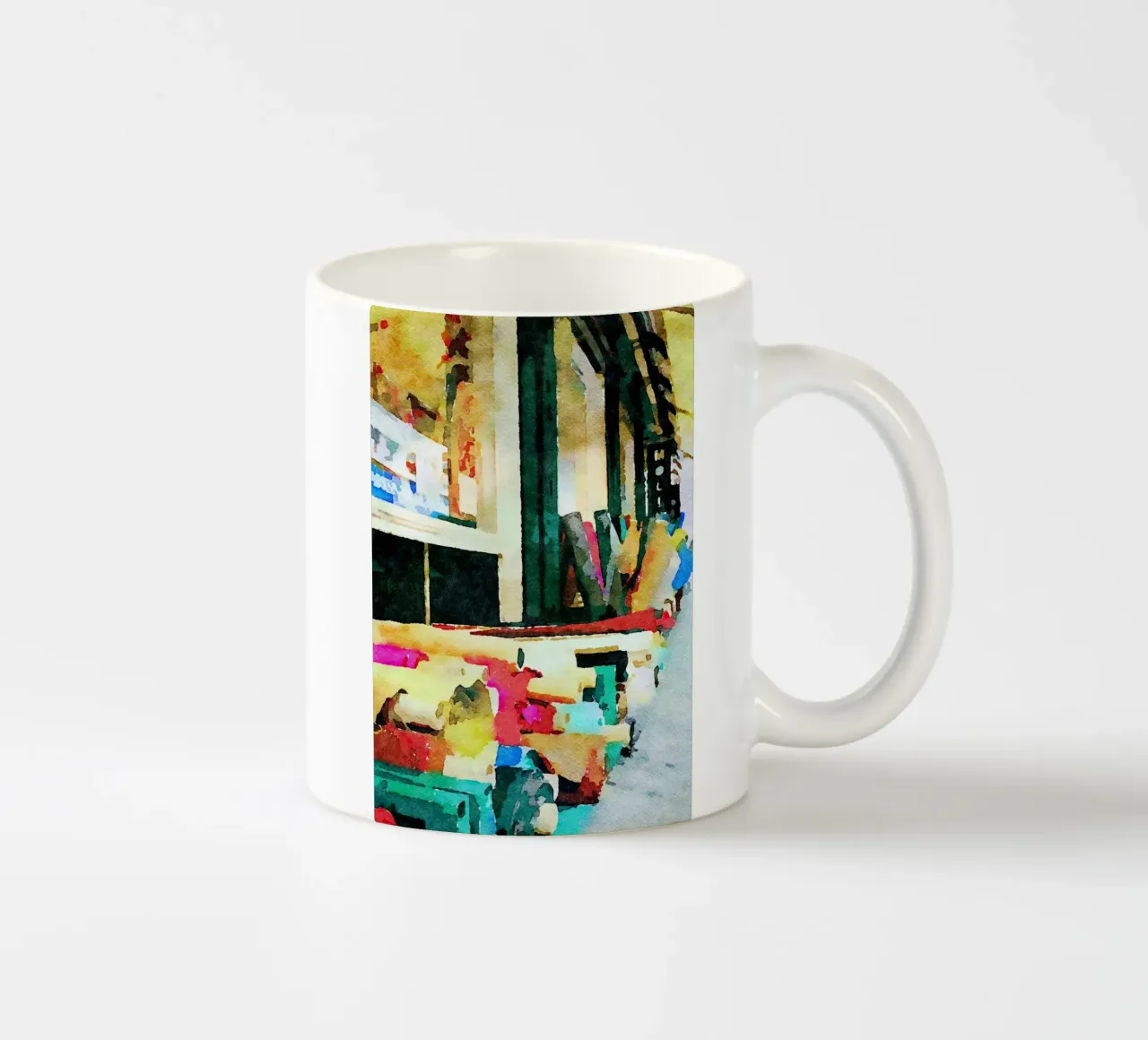 A Parigi tazza in ceramica da Massimo Frascogna