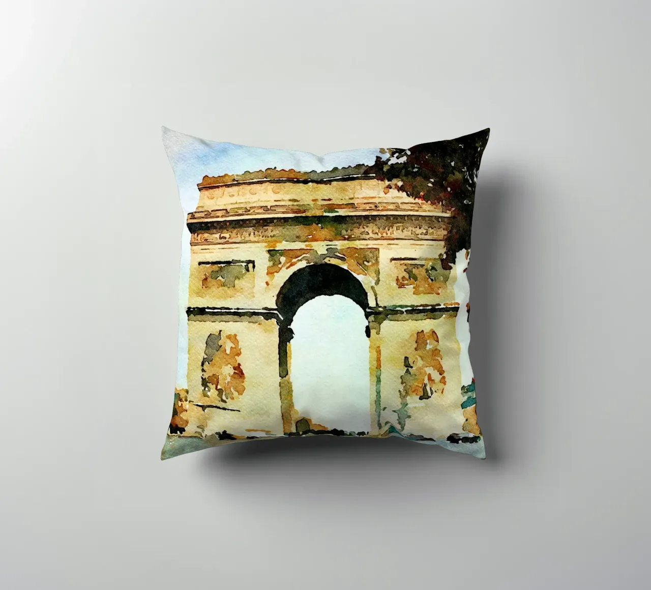 A Parigi cuscino da Massimo Frascogna