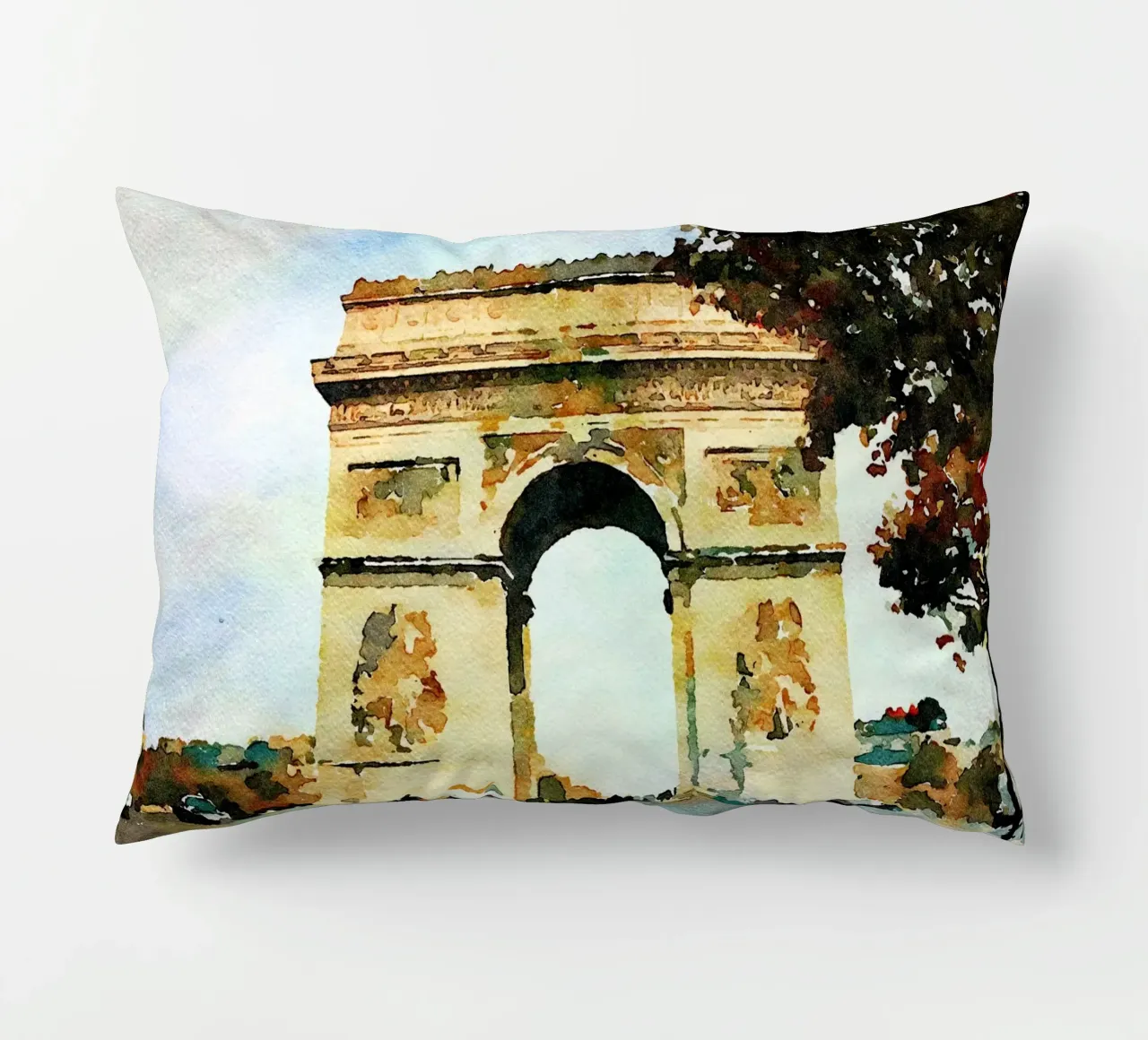 A Parigi cuscino da Massimo Frascogna