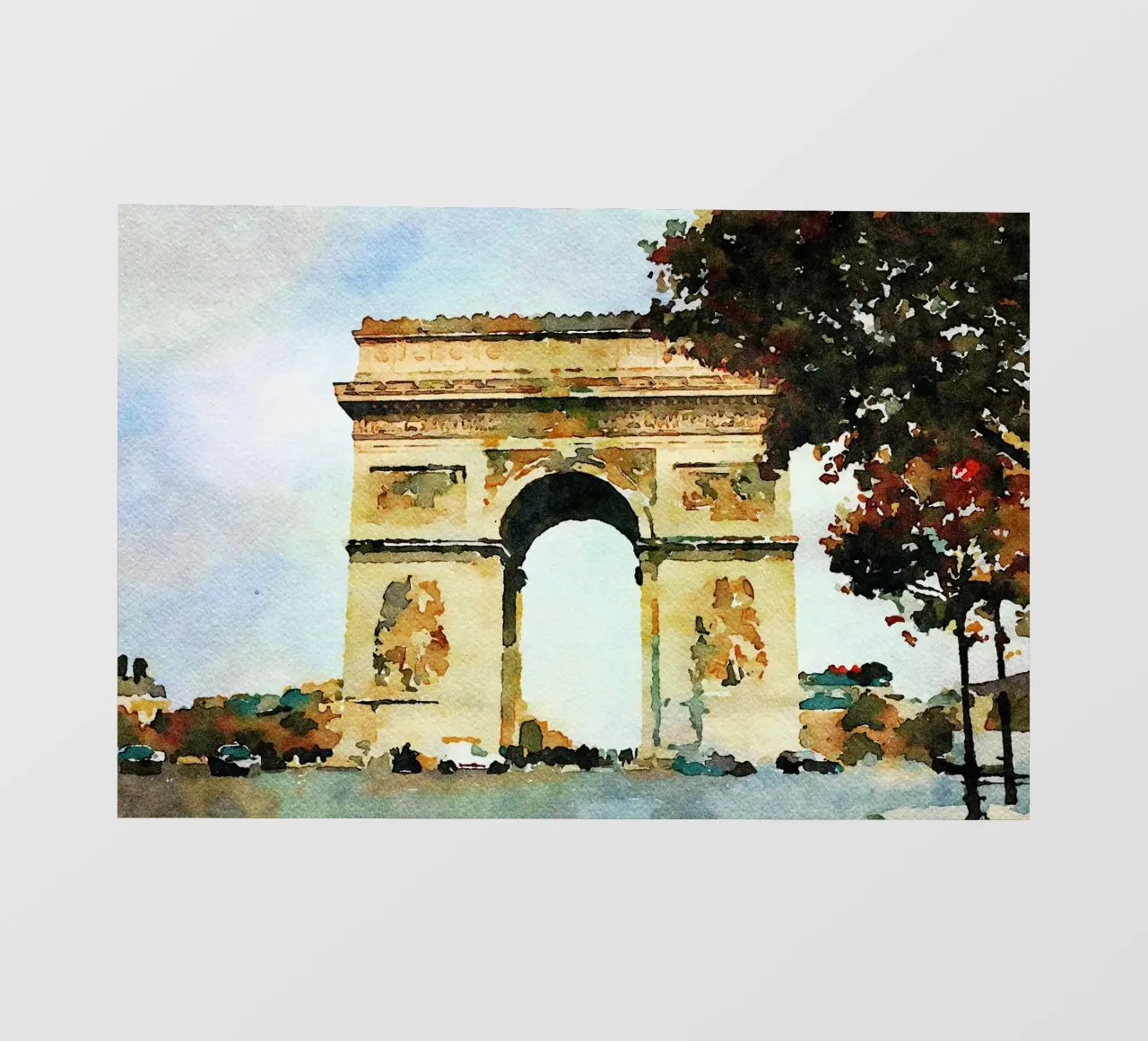 A Parigi telo in pvc da Massimo Frascogna