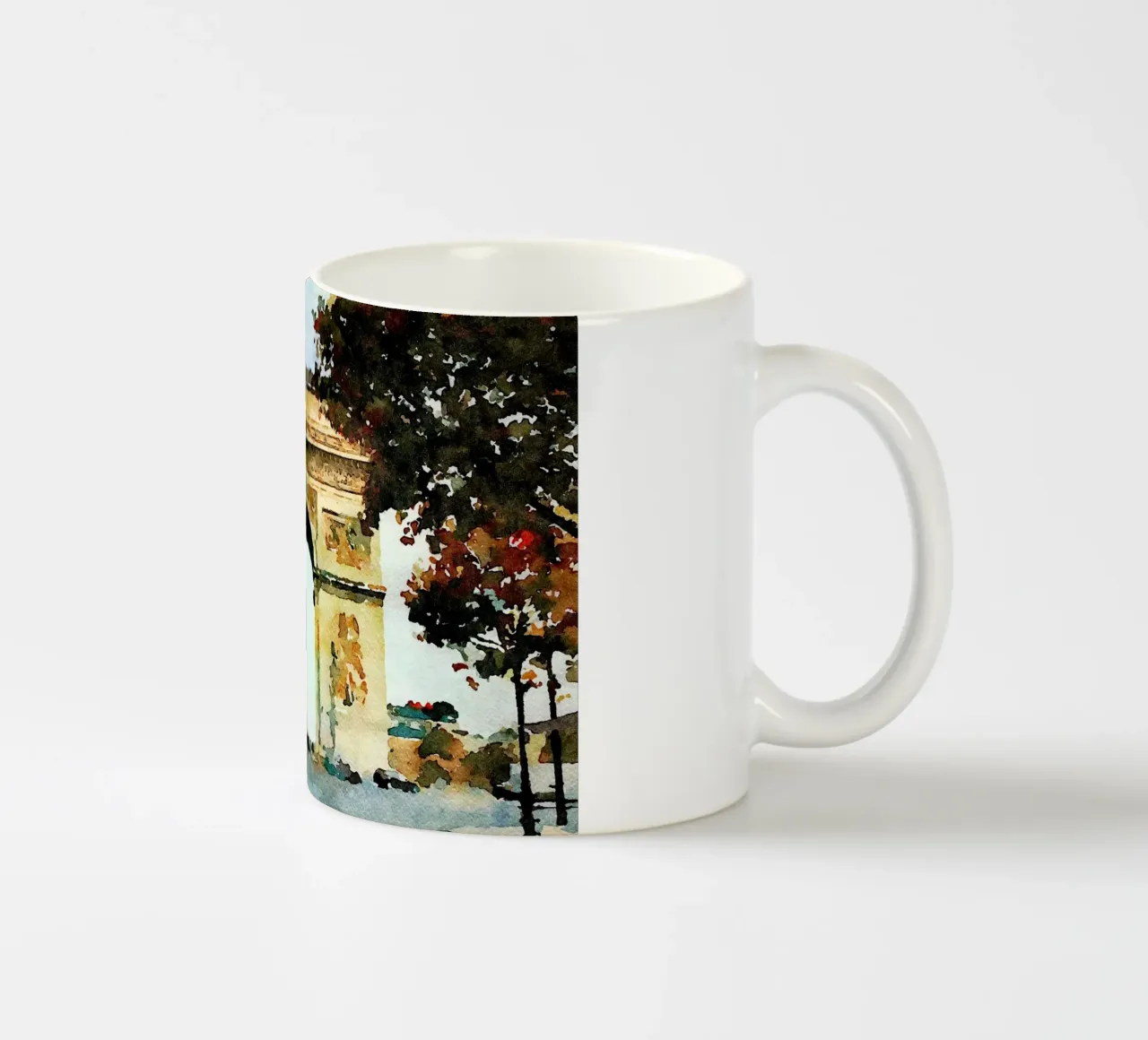 A Parigi tazza in ceramica da Massimo Frascogna