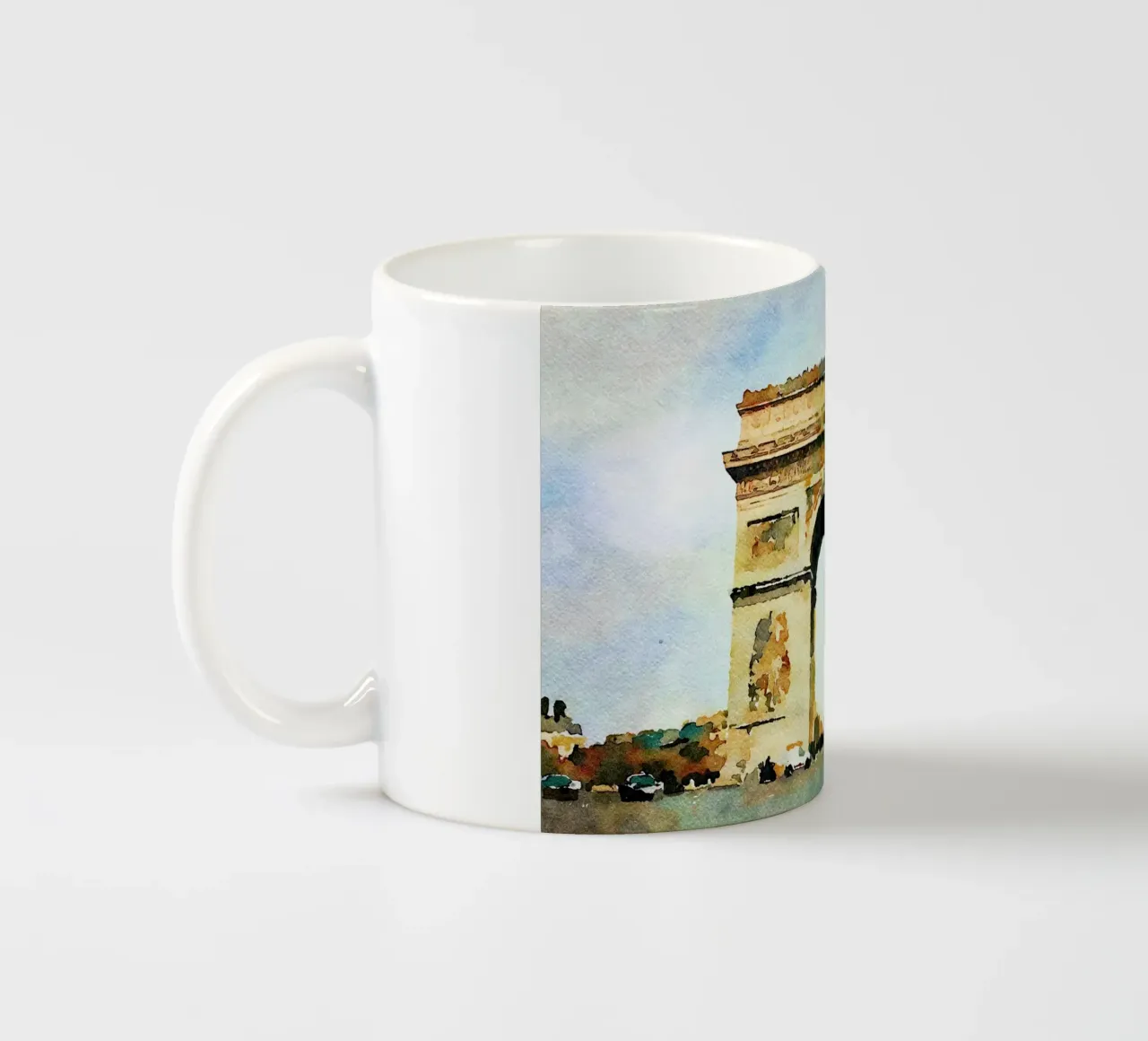 A Parigi tazza in ceramica da Massimo Frascogna