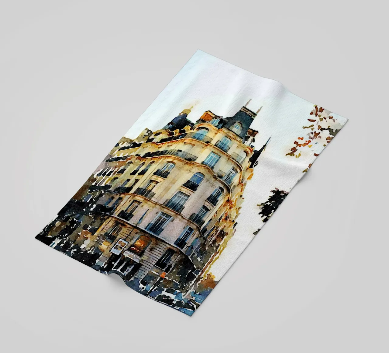 A Parigi telo mare da Massimo Frascogna