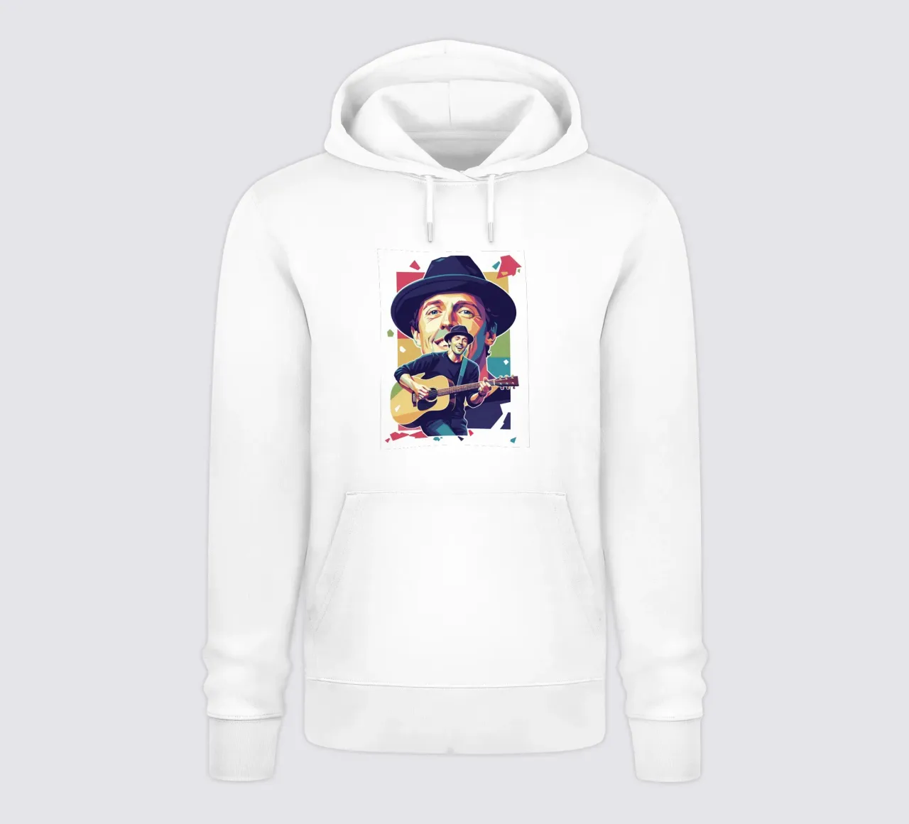 Jason Mraz: pop art colorata felpa con cappuccio da Hantamrata