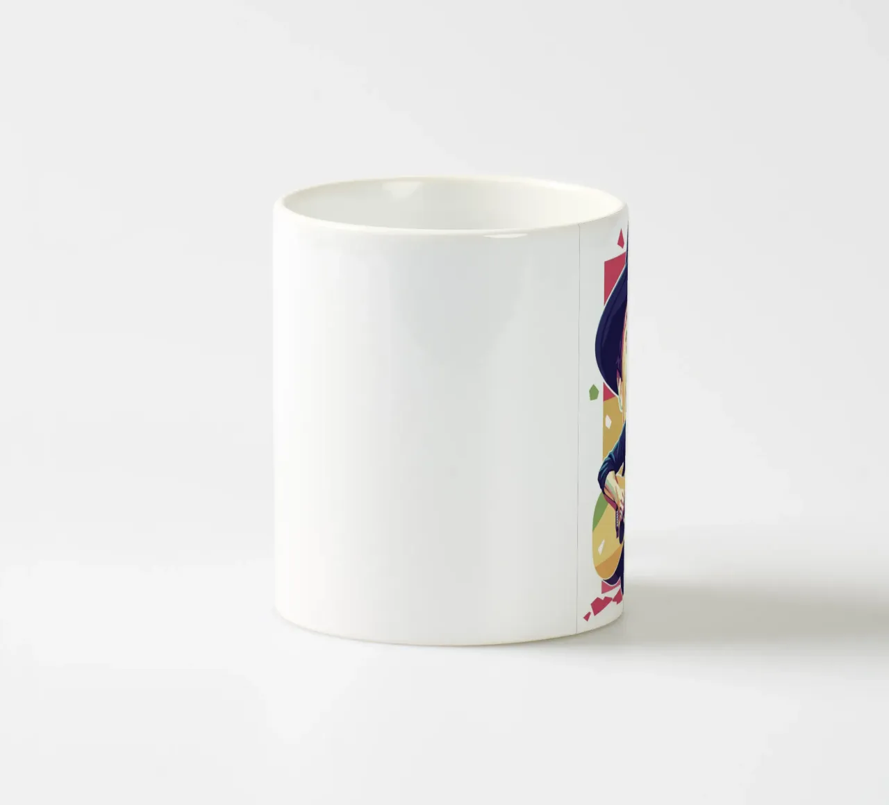 Jason Mraz: pop art colorata tazza in ceramica da Hantamrata