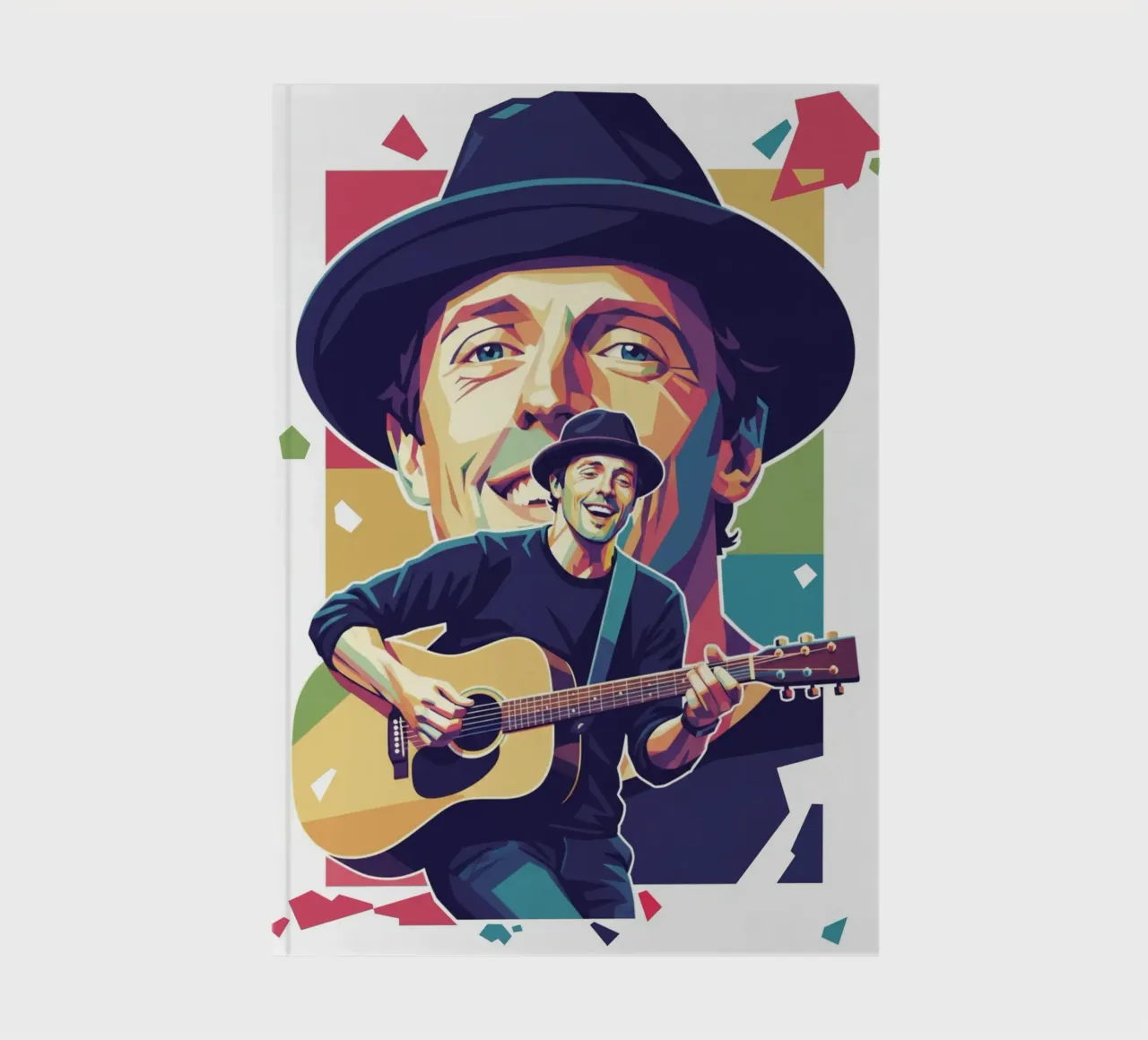 Jason Mraz: pop art colorata diario da Hantamrata