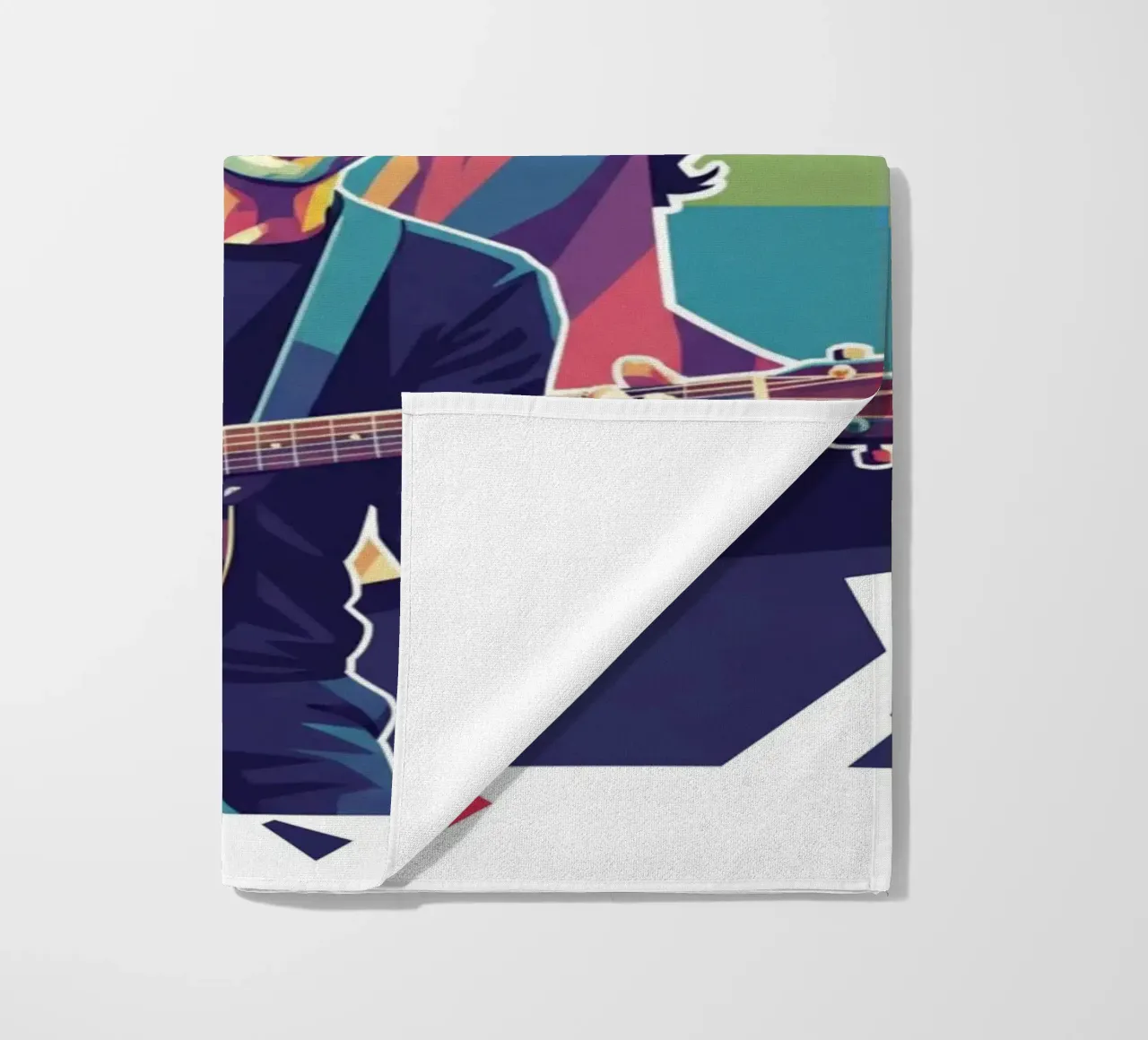 Jason Mraz: pop art colorata telo mare da Hantamrata