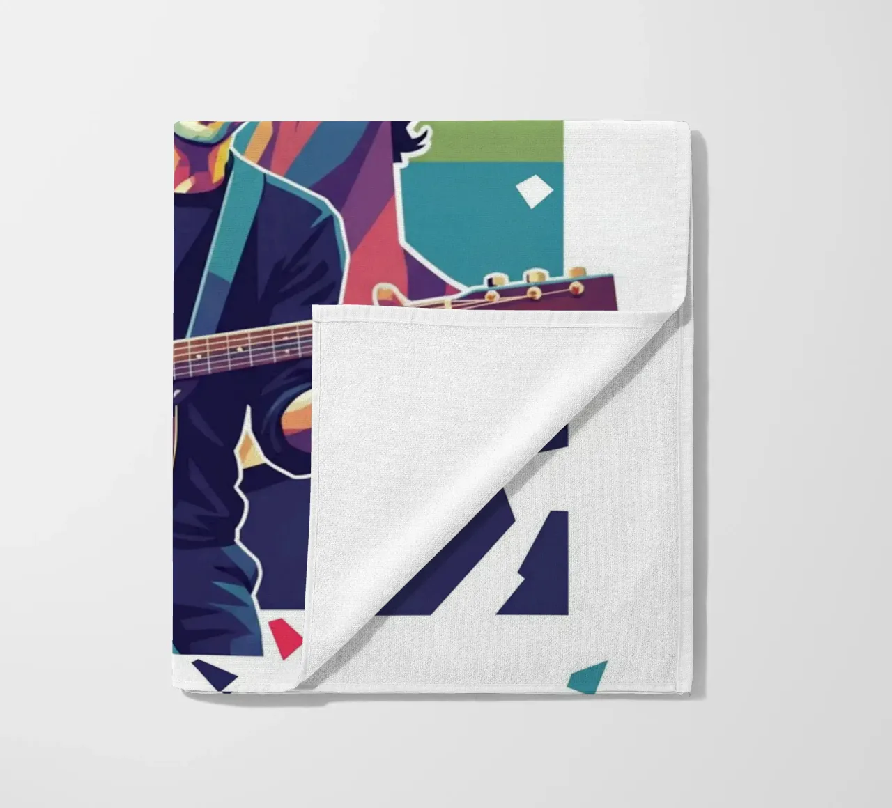 Jason Mraz: pop art colorata telo mare da Hantamrata