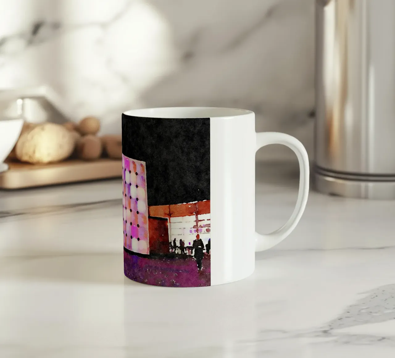A Parigi tazza in ceramica da Massimo Frascogna