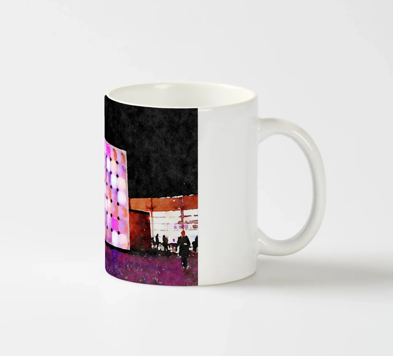 A Parigi tazza in ceramica da Massimo Frascogna