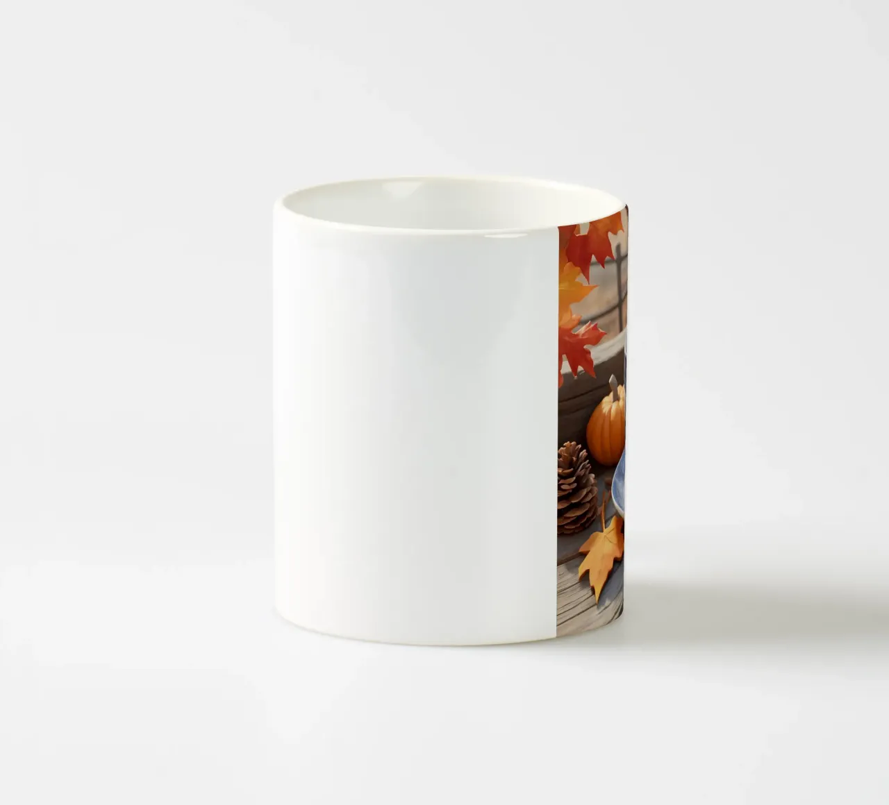 Tazza da caffè con decorazioni autunnali tazza in ceramica da DesignDoodle