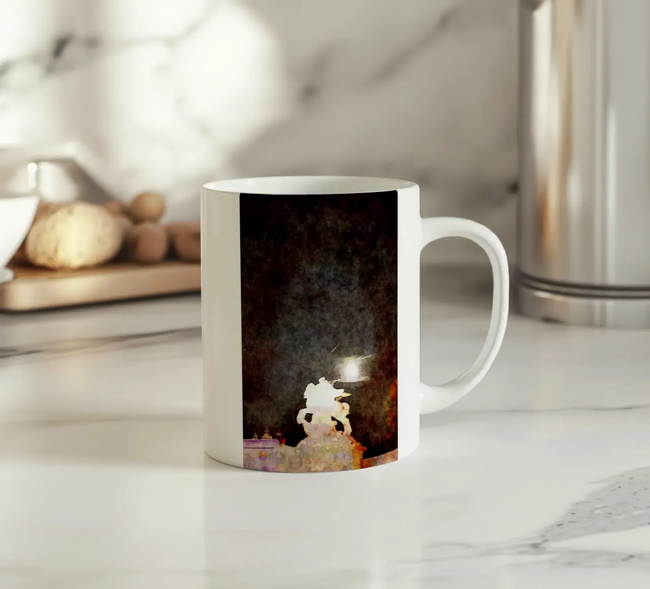 A Parigi tazza in ceramica da Massimo Frascogna