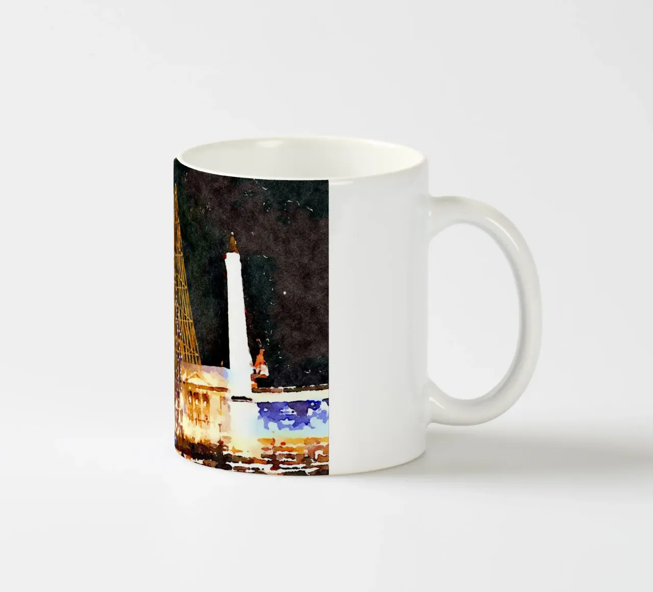 A Parigi tazza in ceramica da Massimo Frascogna