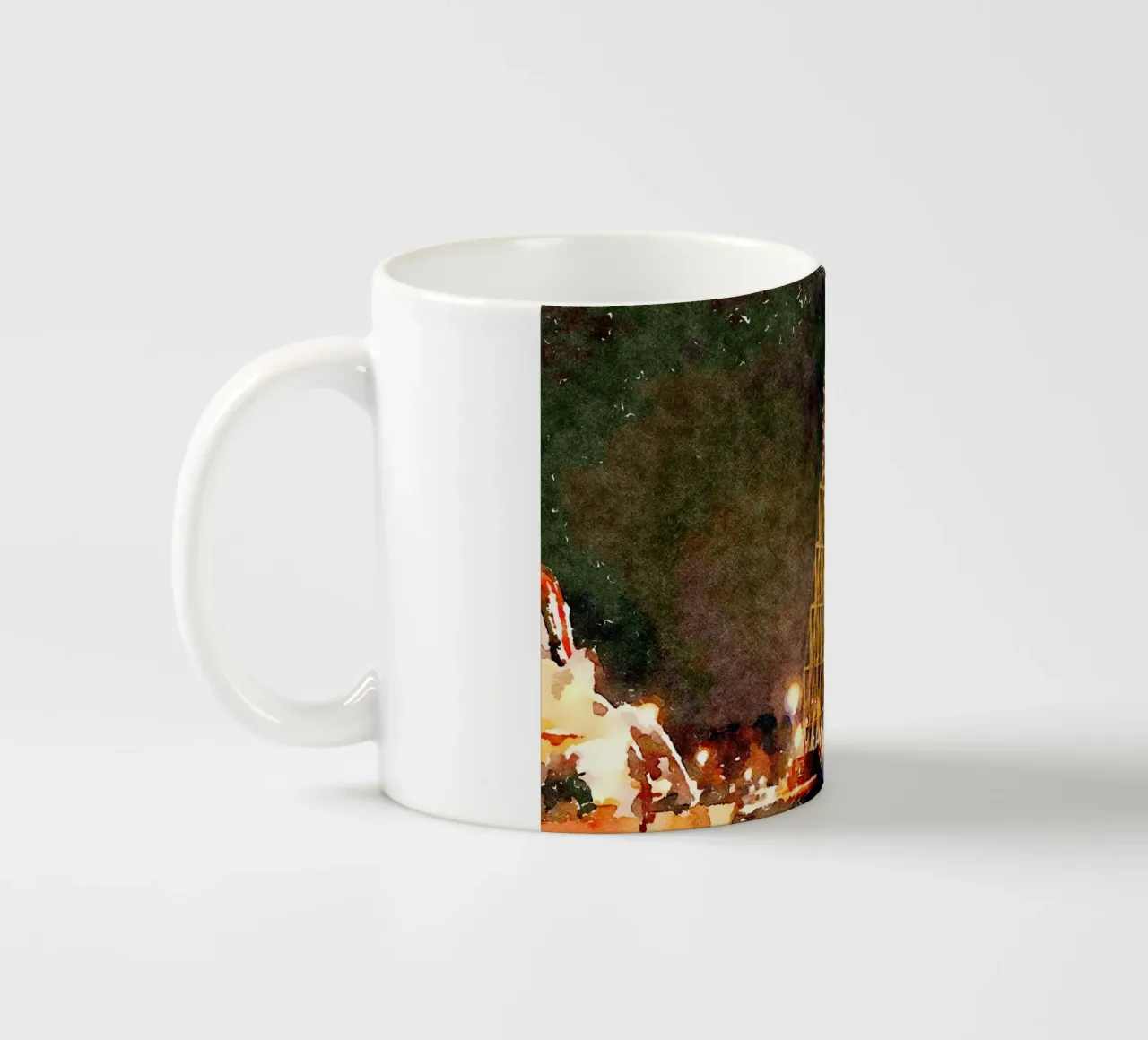 A Parigi tazza in ceramica da Massimo Frascogna