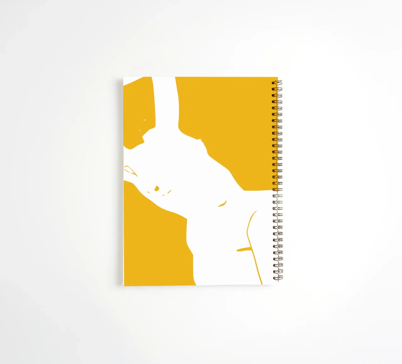 Figurativo in giallo 08 diario ad anelli da Little Dean