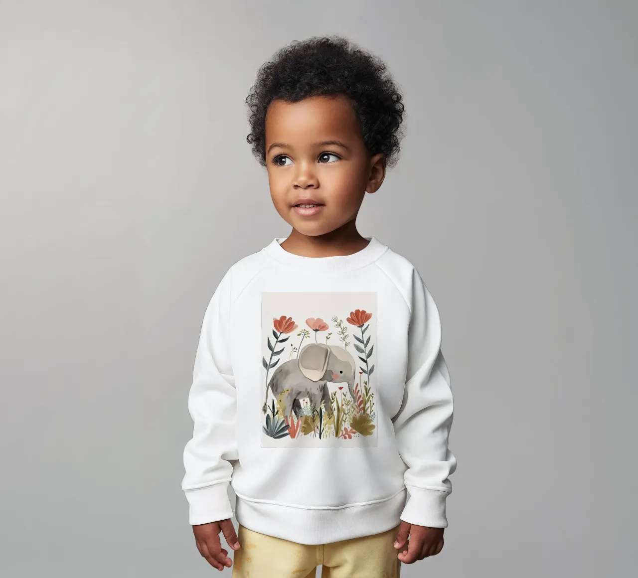 Elefante felpa neonato da Damion Francis