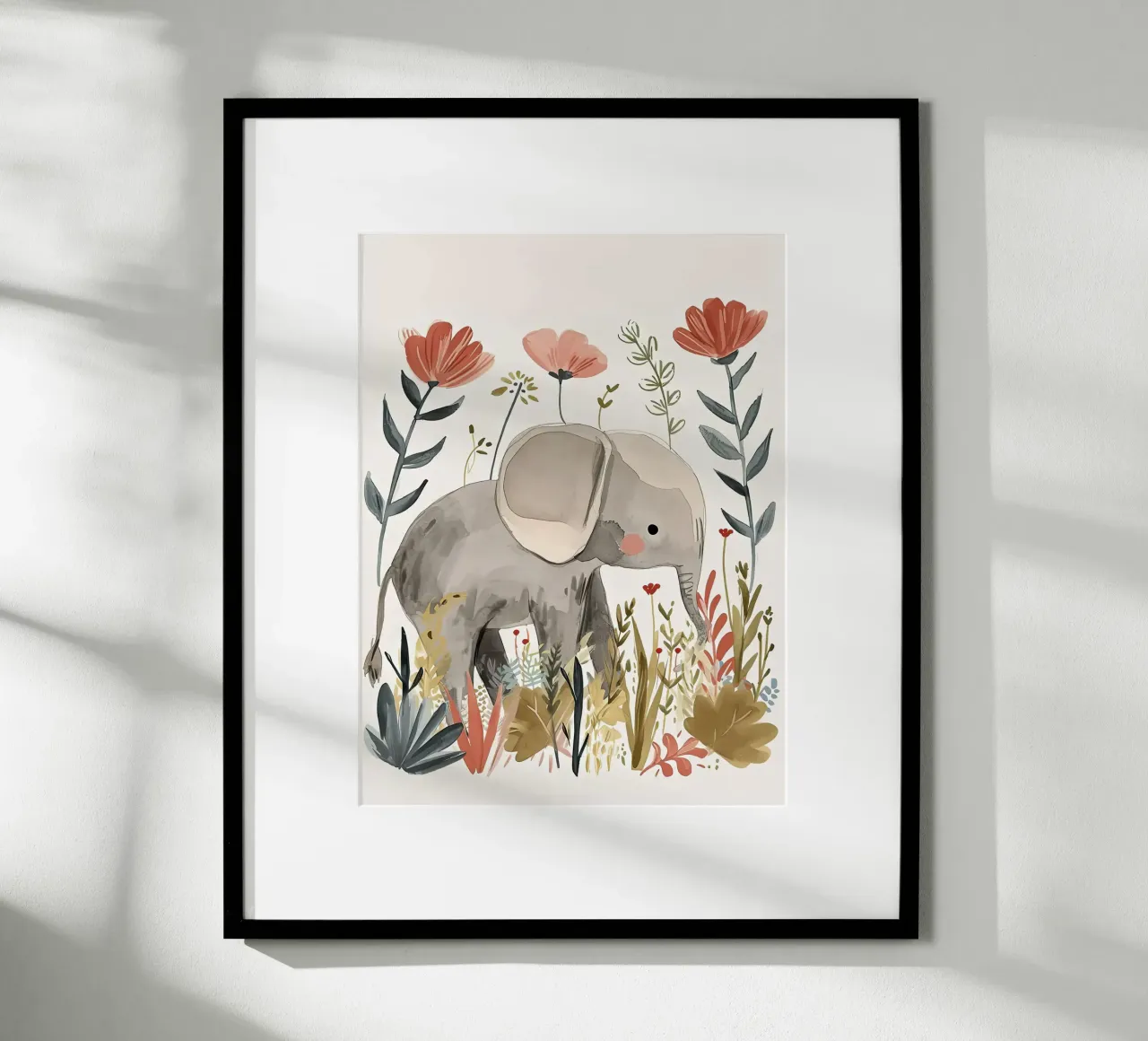 Elephant poster by Damion Francis