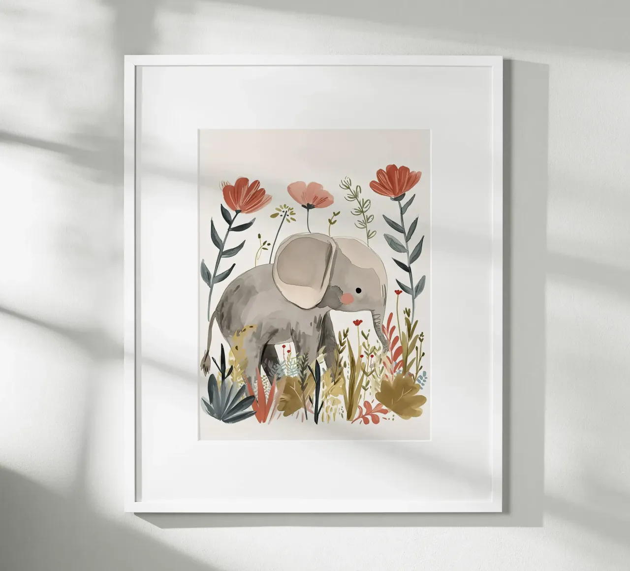 Elephant poster by Damion Francis