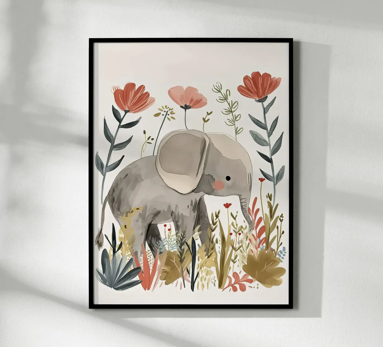 Elephant poster by Damion Francis