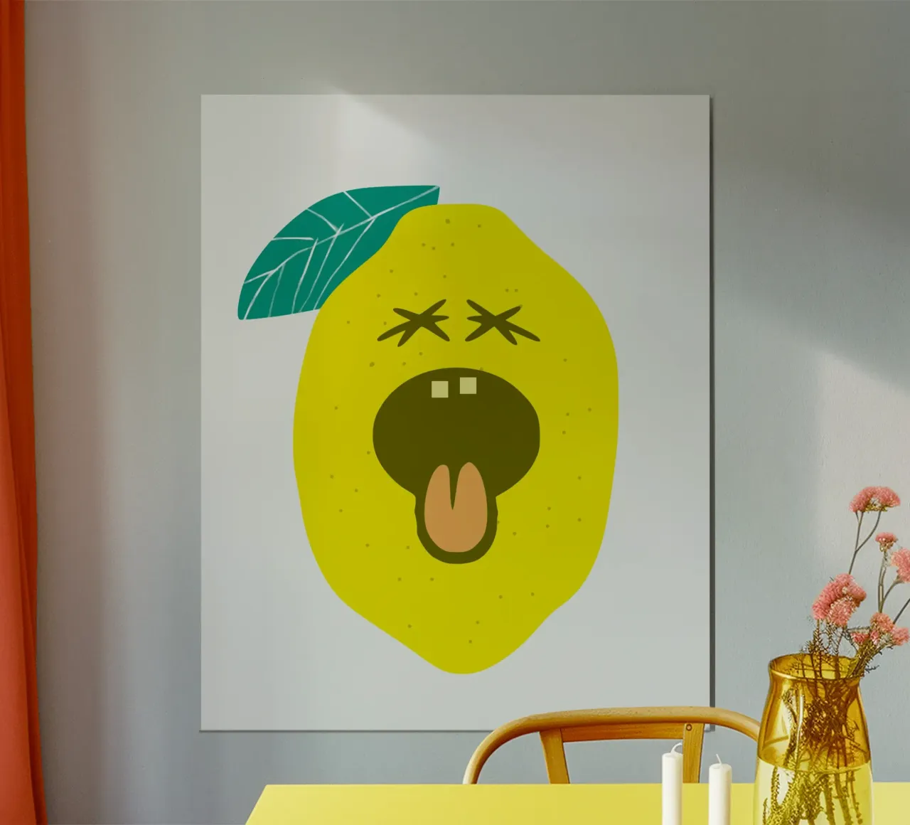 Sour lemon Hahnemühle von Little Dean