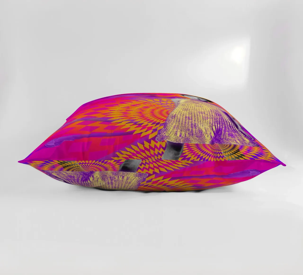 Supermodel Twiggy 1 - Supermodels of the Sixties Series cuscino da DesmondBates