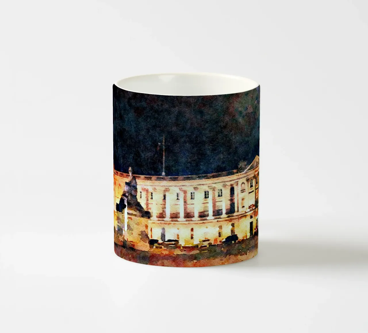 A Parigi tazza in ceramica da Massimo Frascogna