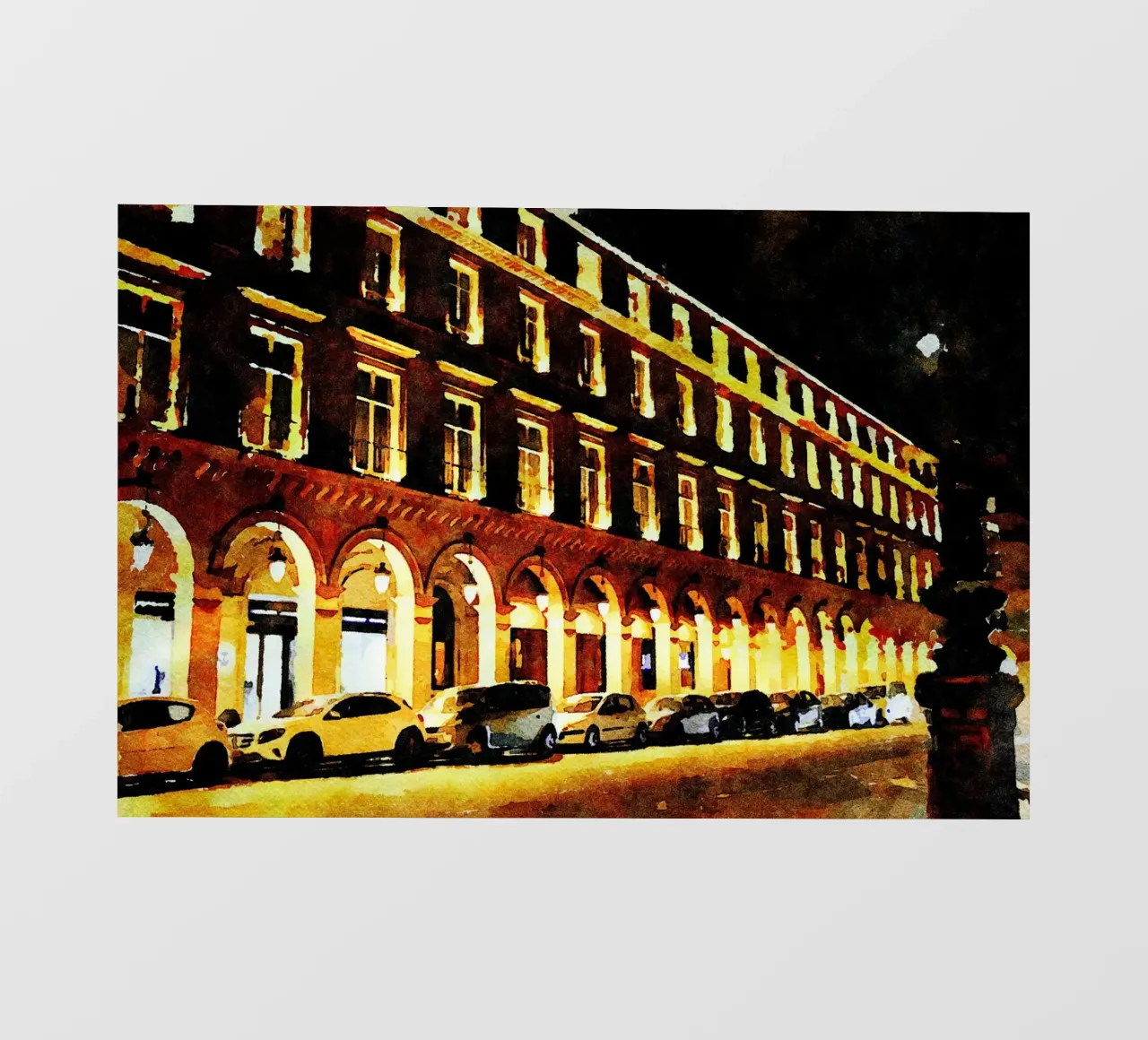 A Parigi telo in pvc da Massimo Frascogna