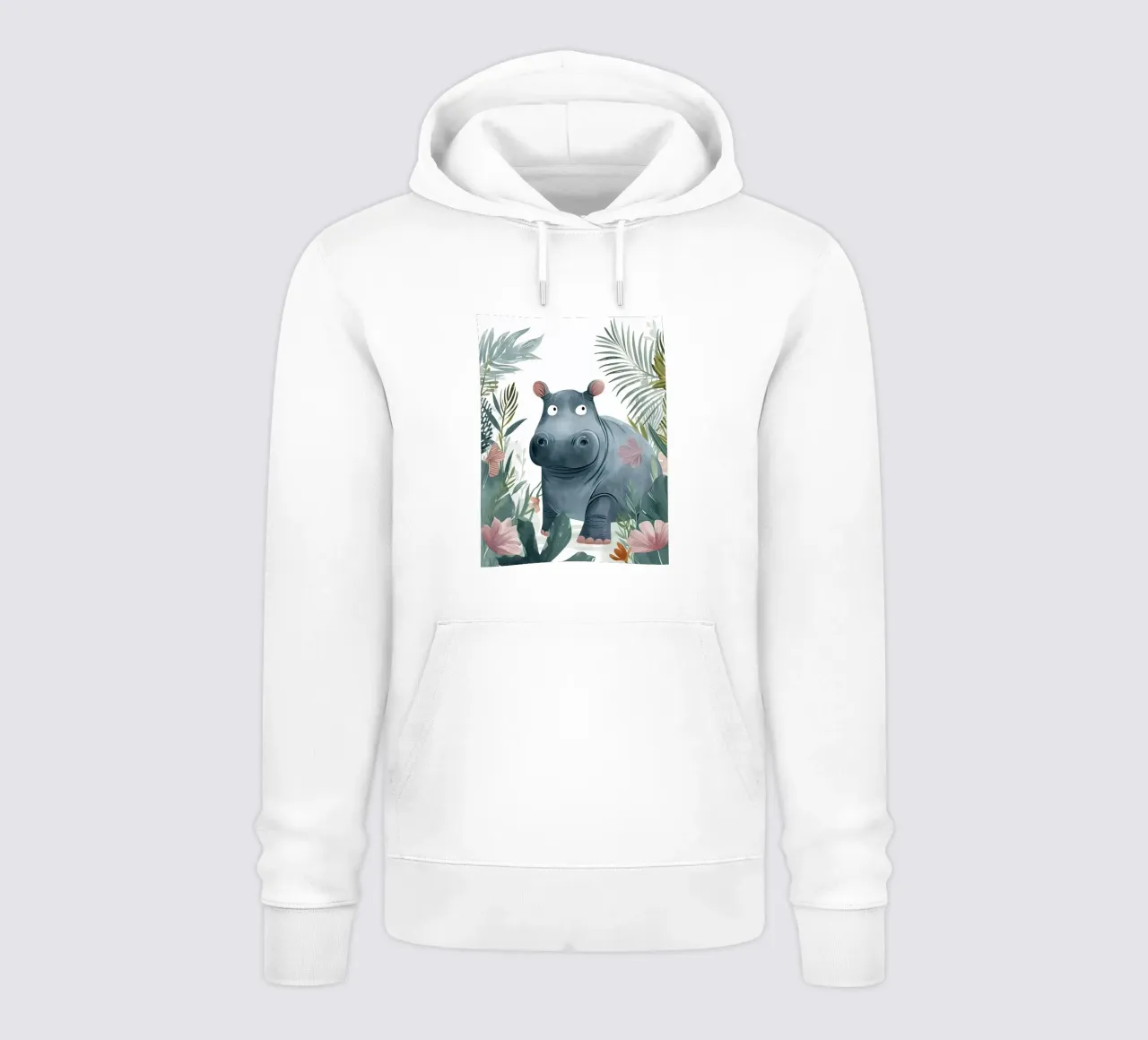 Ippopotamo felpa con cappuccio da Damion Francis