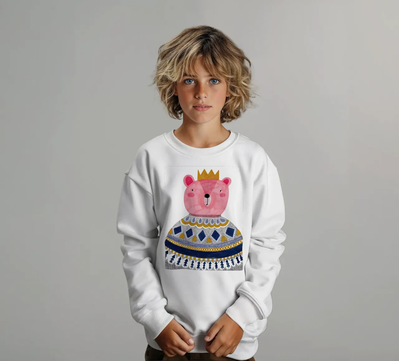 RE ORSO felpa bambino da Damion Francis